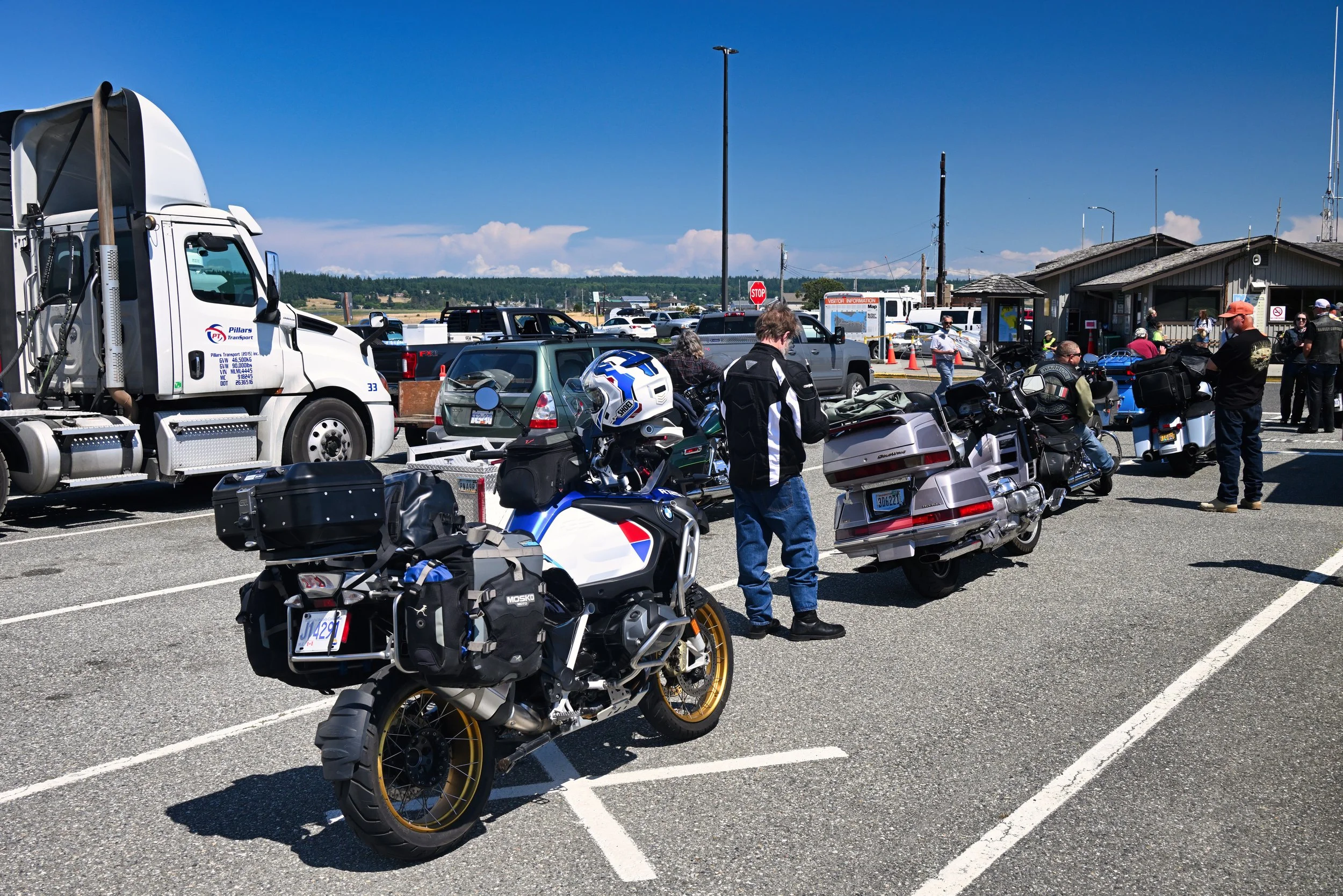 waiting for my ferry