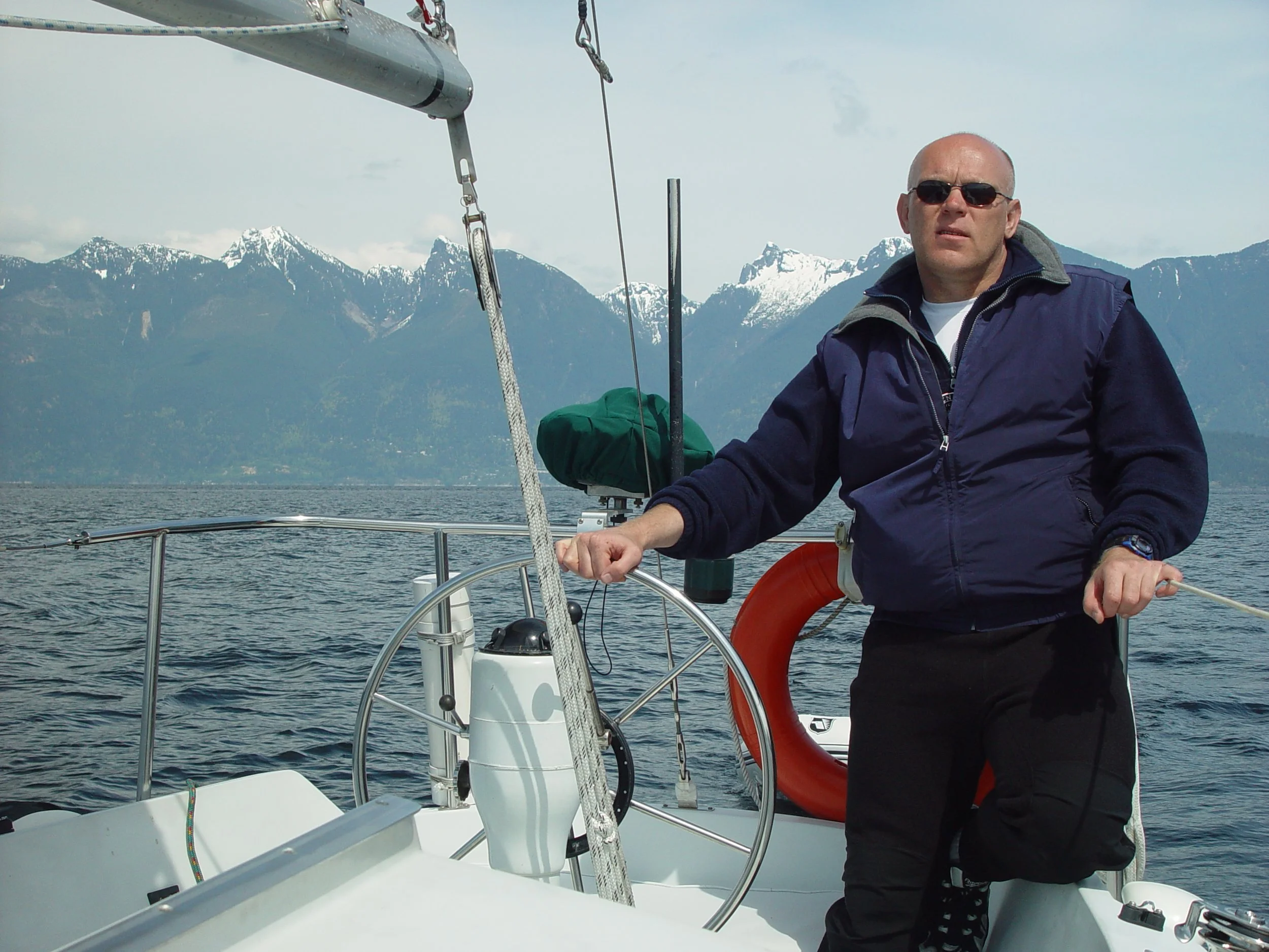 sailing around Vancouver