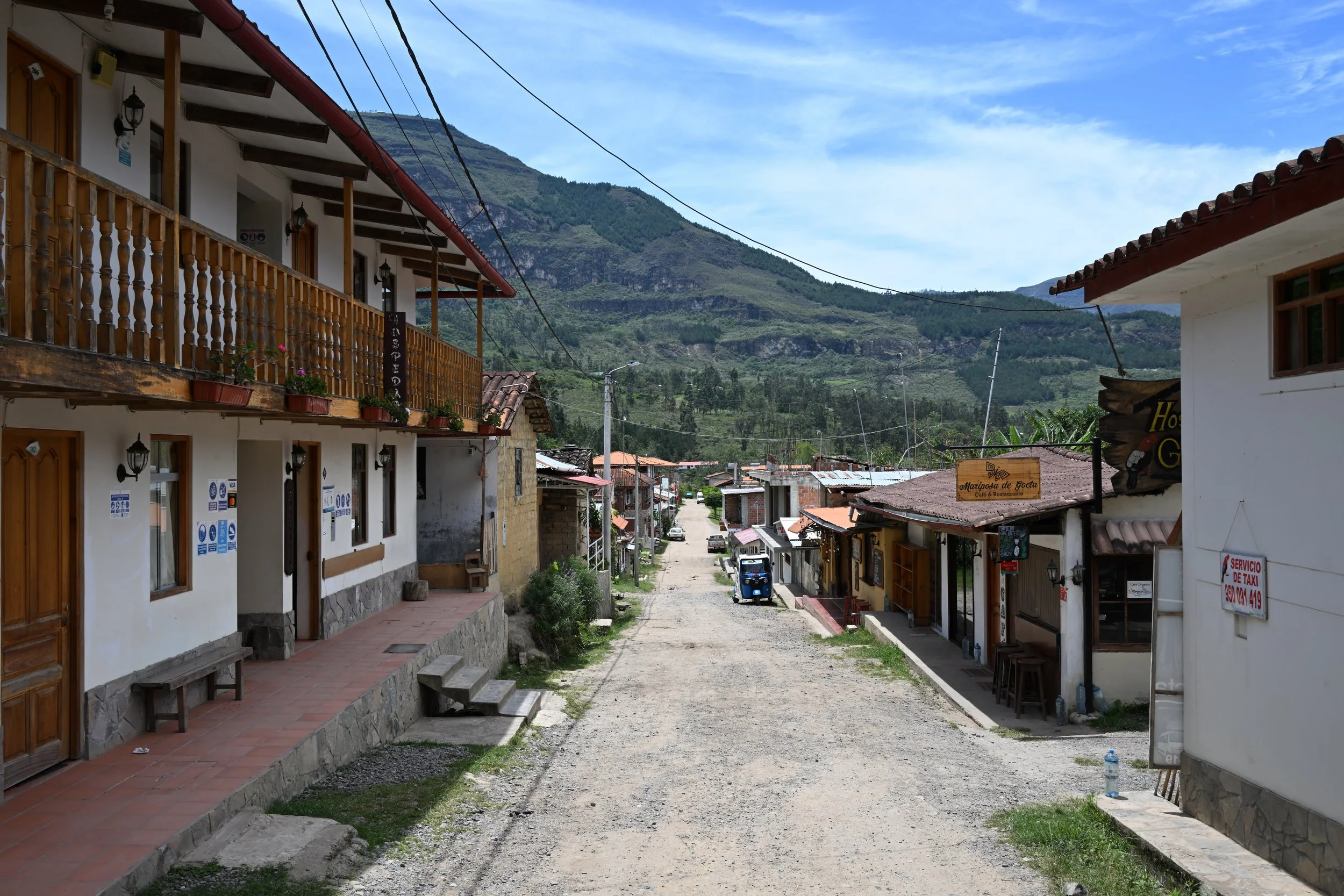 Cocochimba, main road