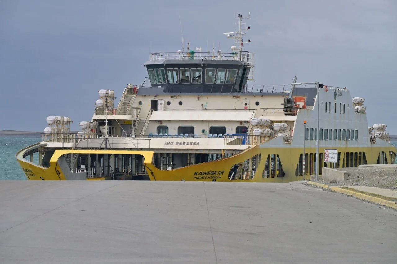 the ferry across the Magellan Straight