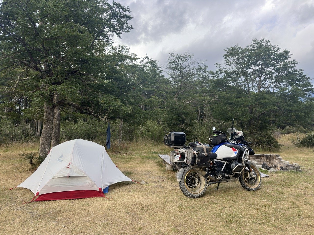  Camping in Patagonia.