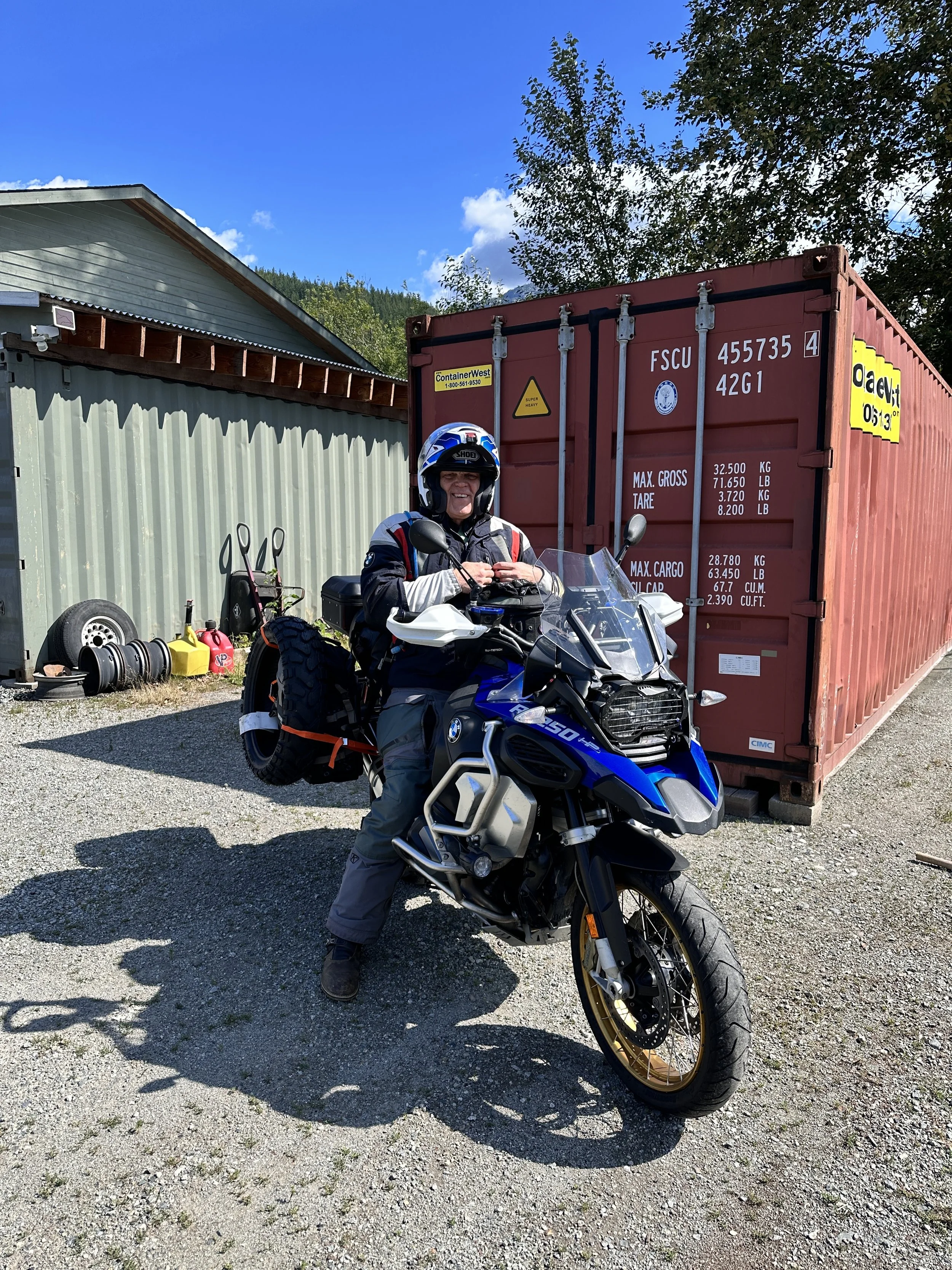 saying good by to my steel box 