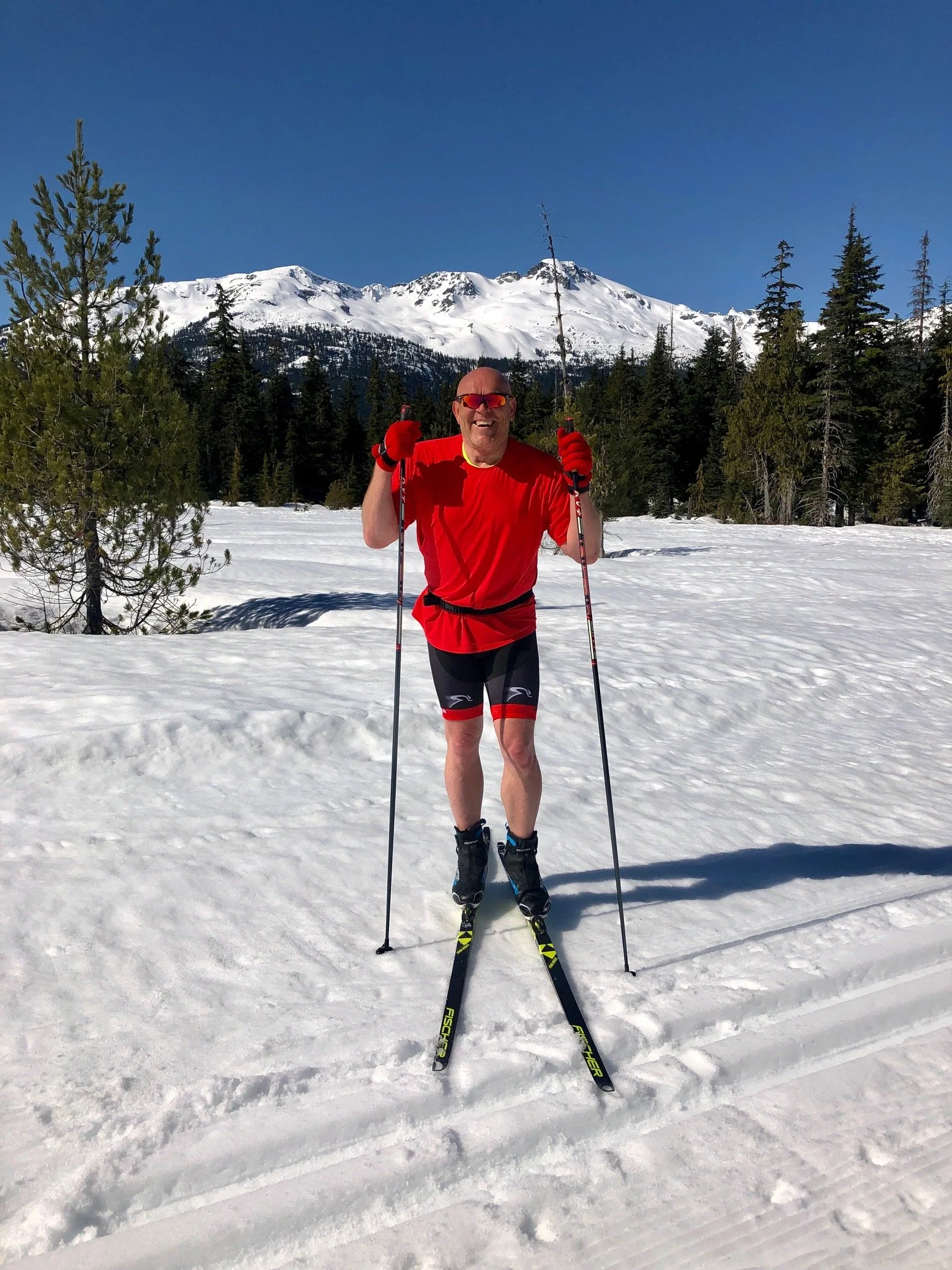 spring skiing is the best!