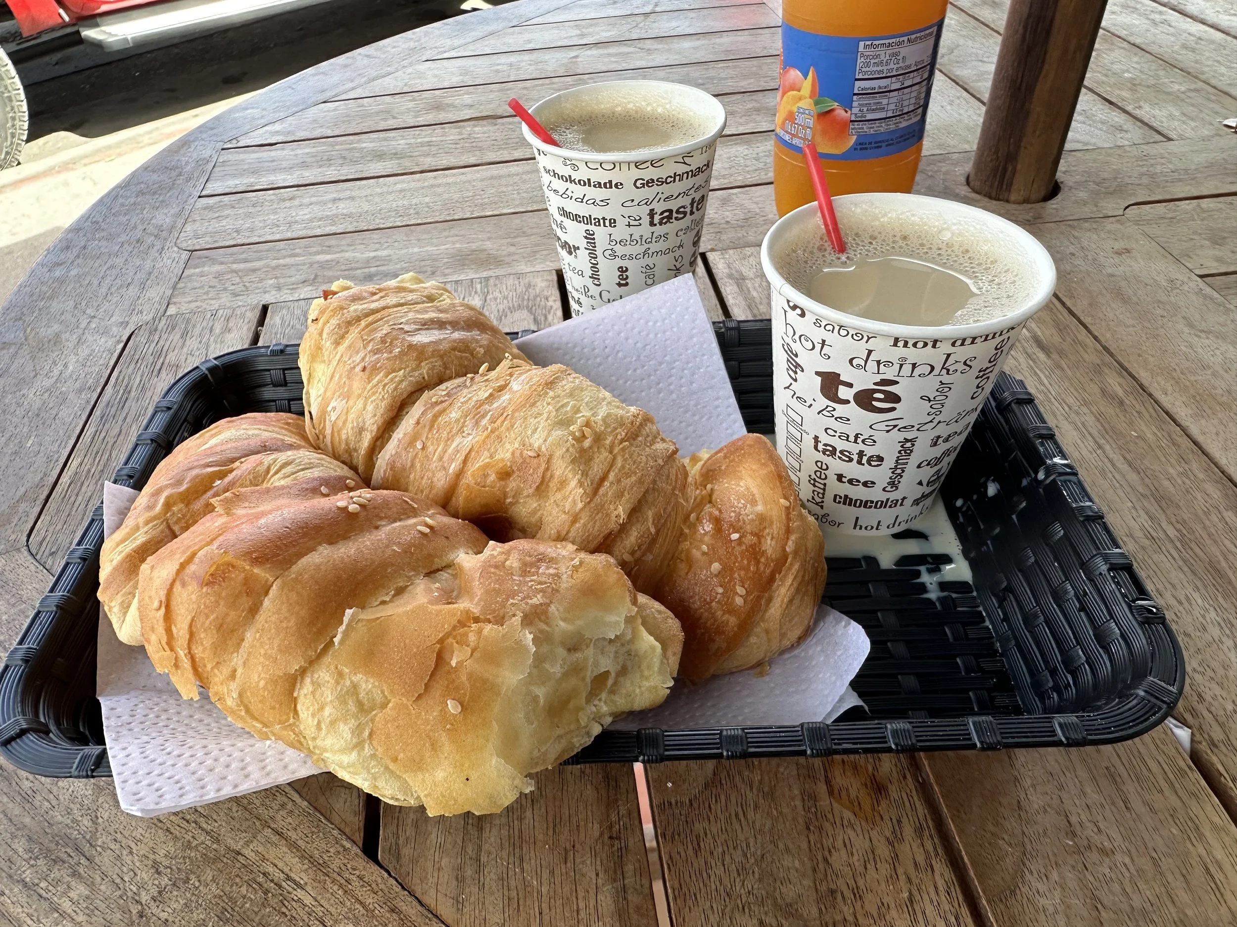 breakfast on the road