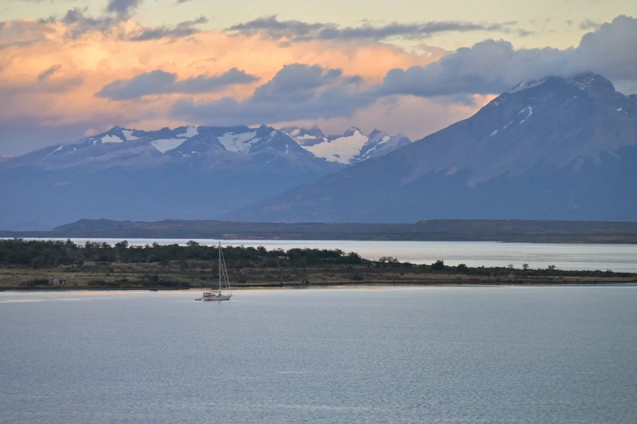  the evening view from the ship