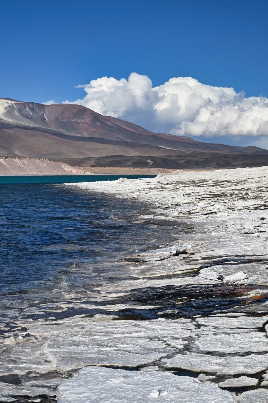  looks like ice, but those are slabs of salt