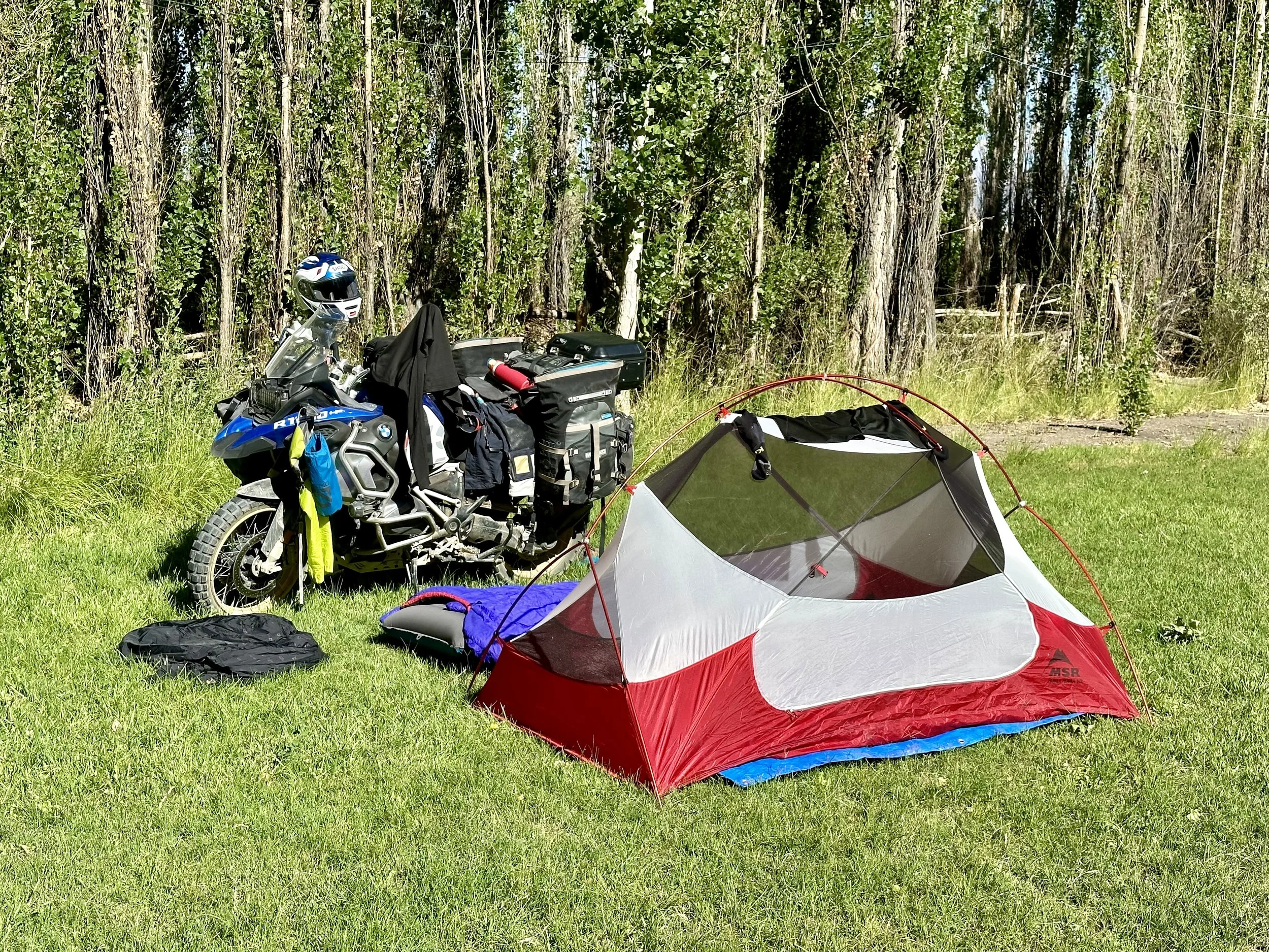  my house for the night