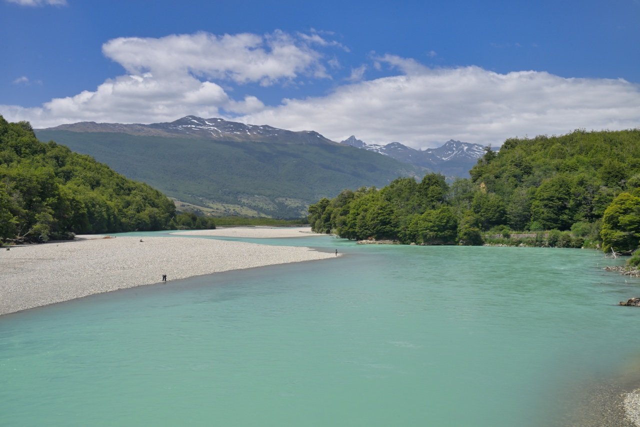 Rivers are big over here