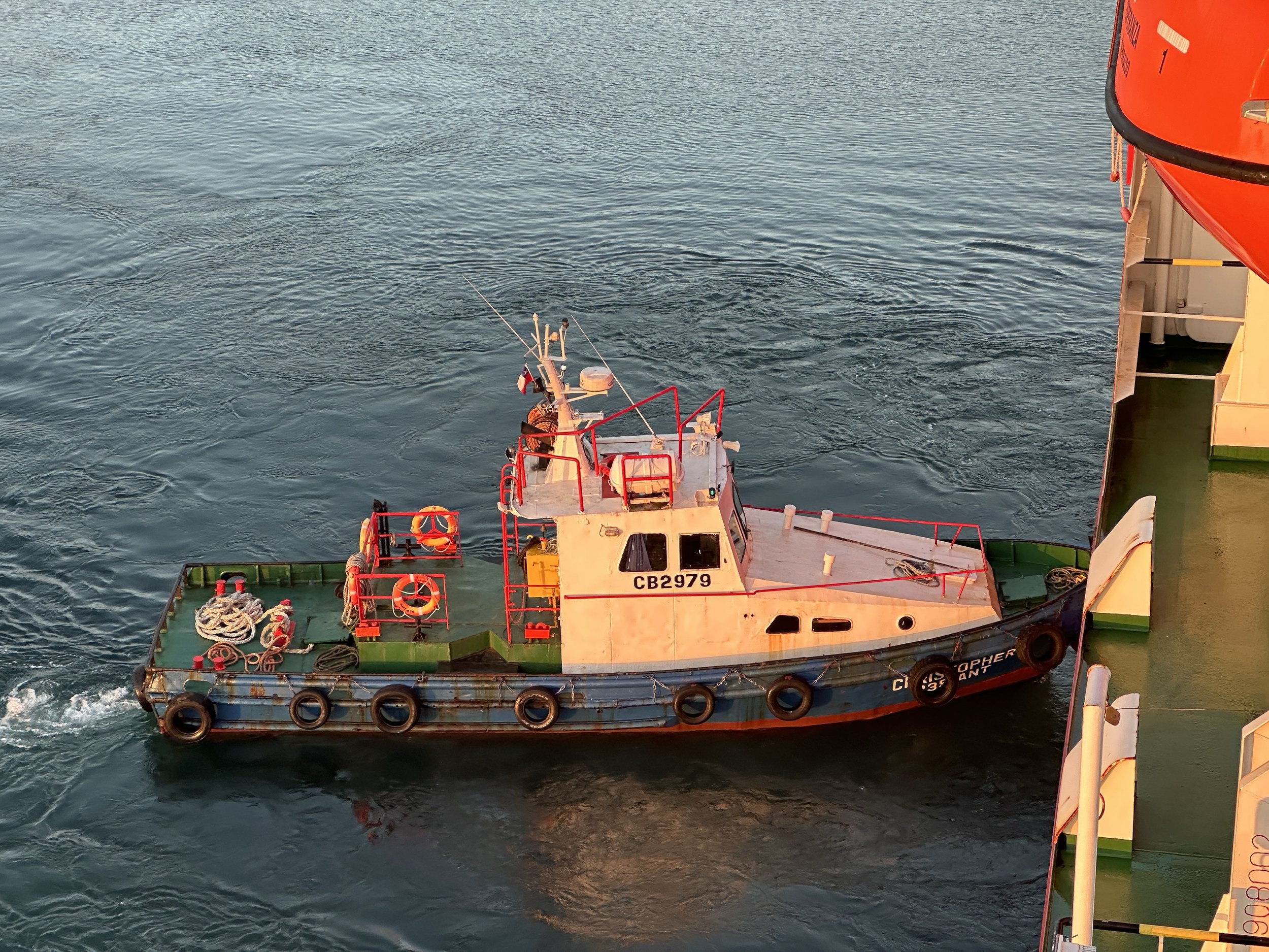  we need a little help to dock us