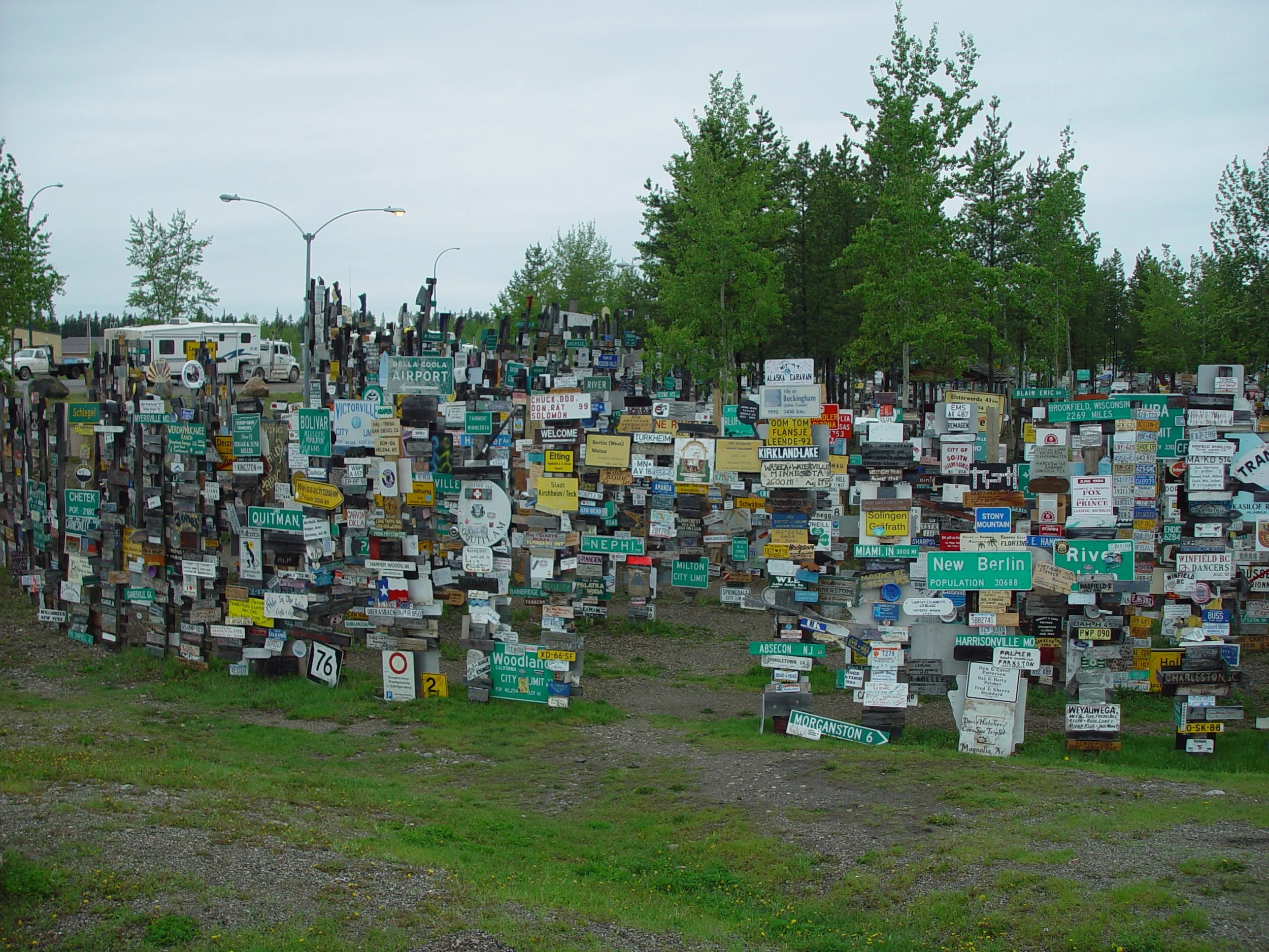 Sign Post forrest, Watson Lake, Yukon