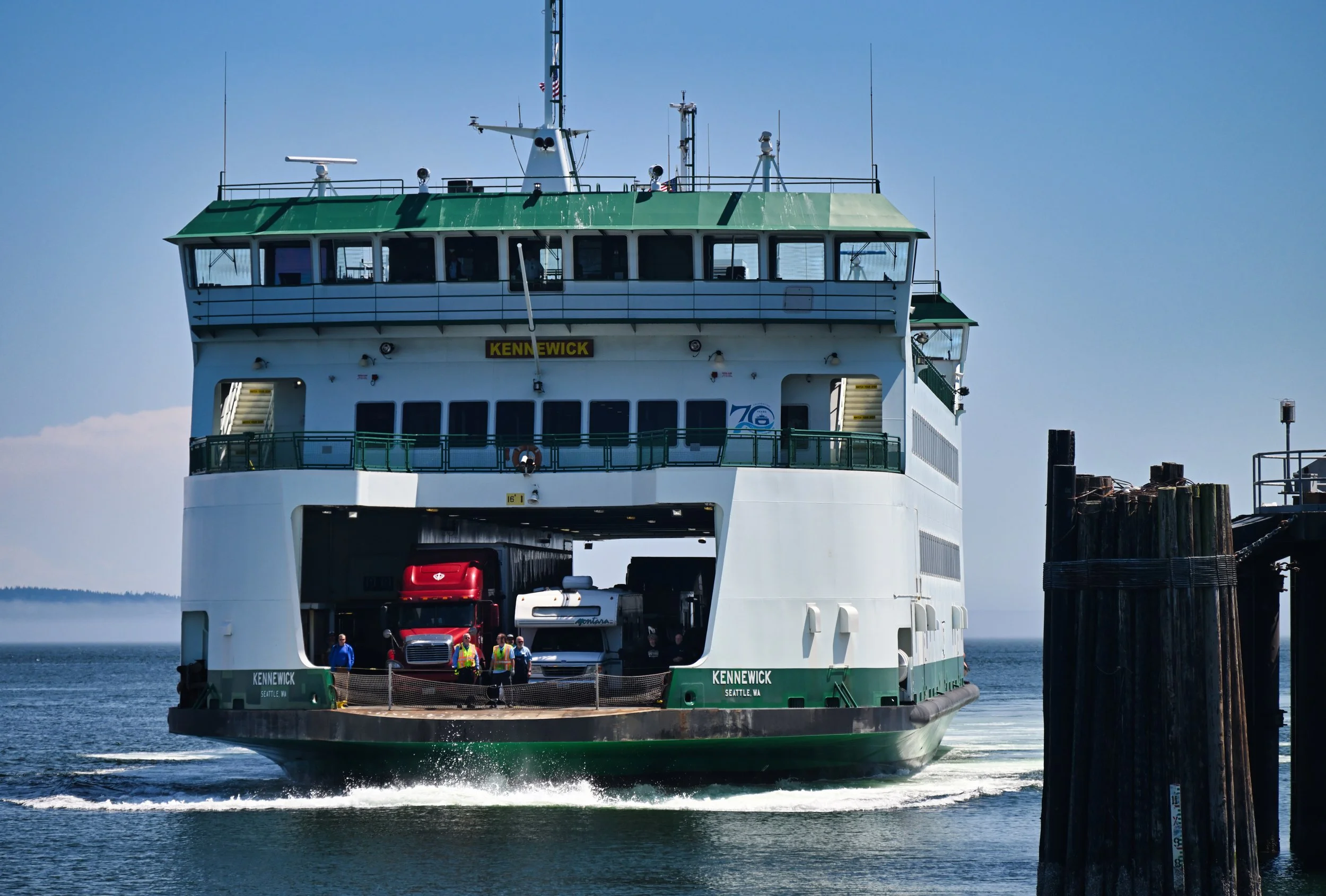 ferry to Port Townsend, WA