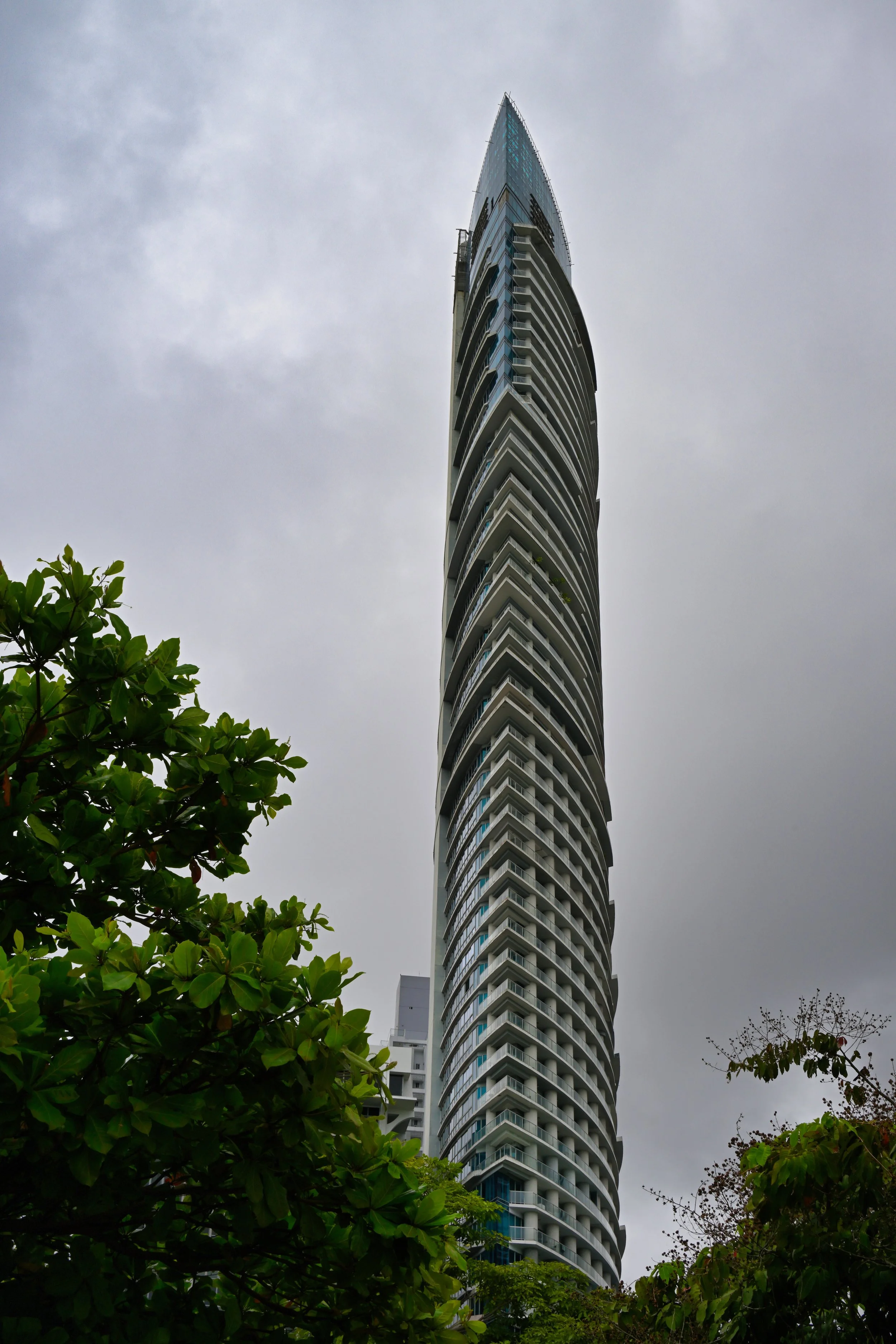 they have some pretty skinny highrises here