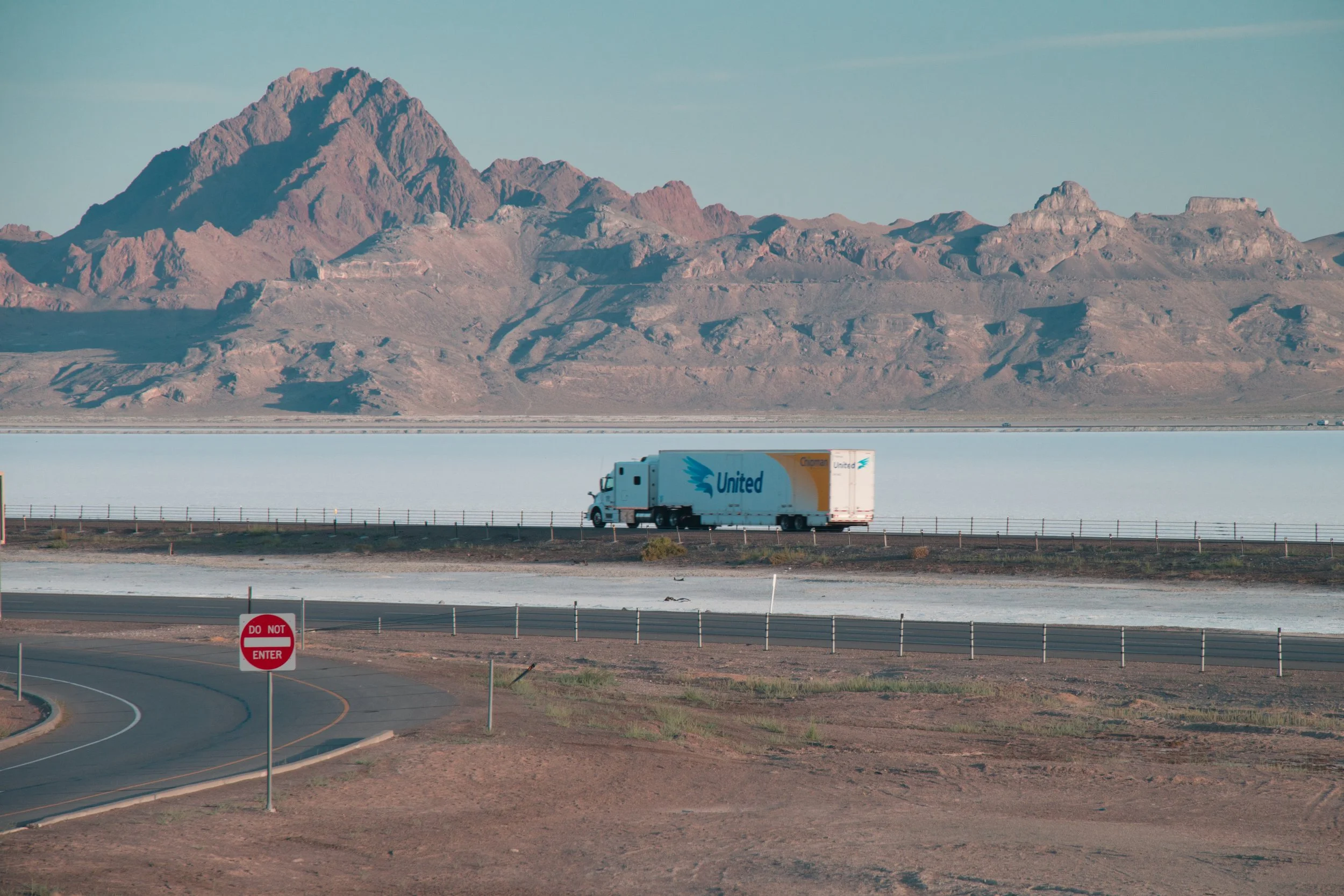 Westbound lane on I-80 was busy
