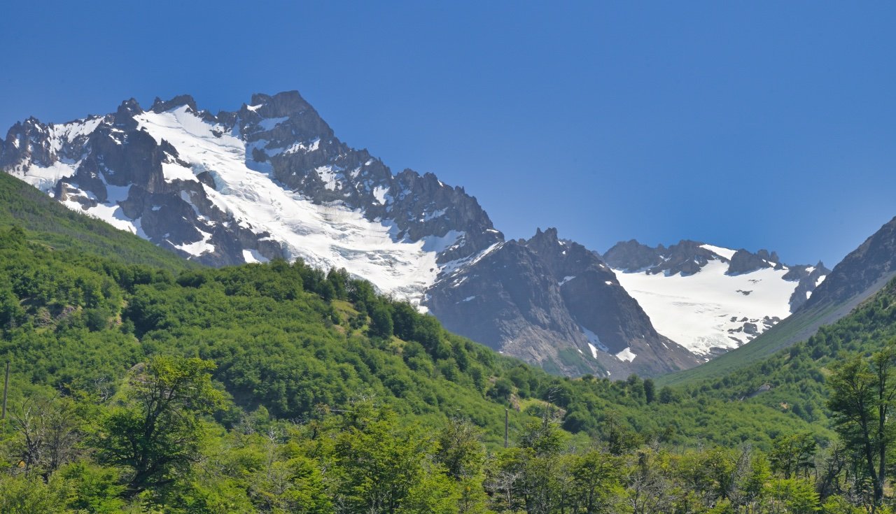  everywhere you look, are glaciers, or snow