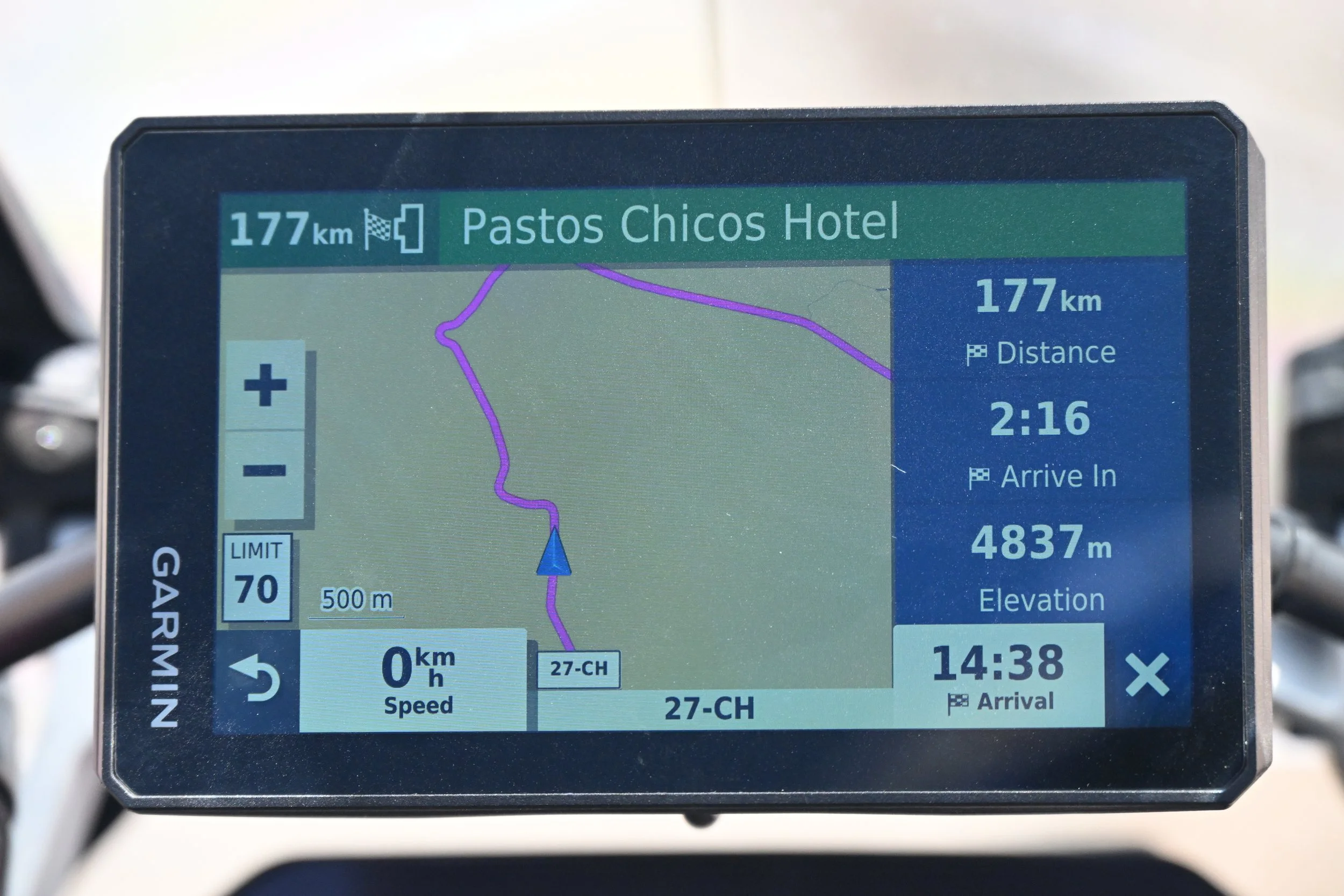 getting high (altitude wise)