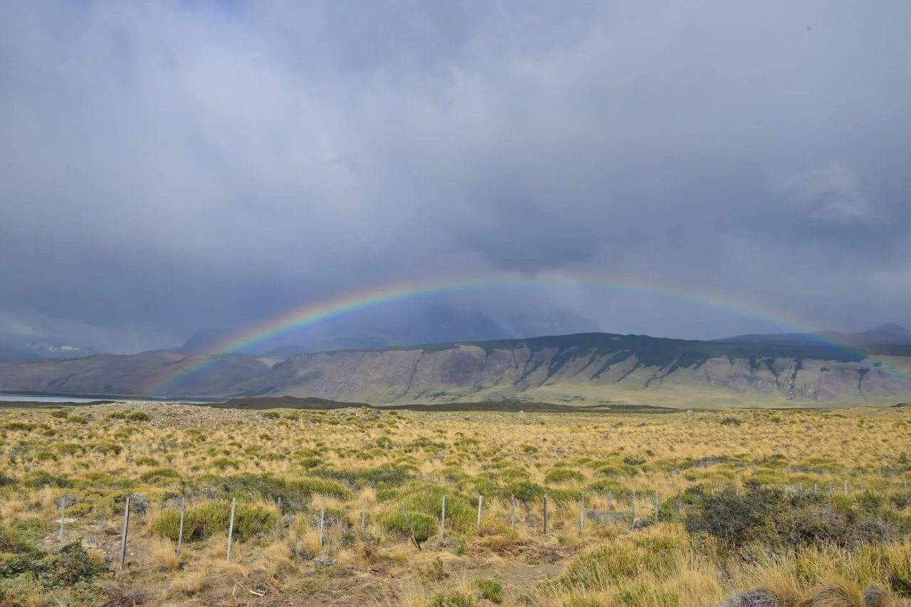 Leaving soggy El Chalten