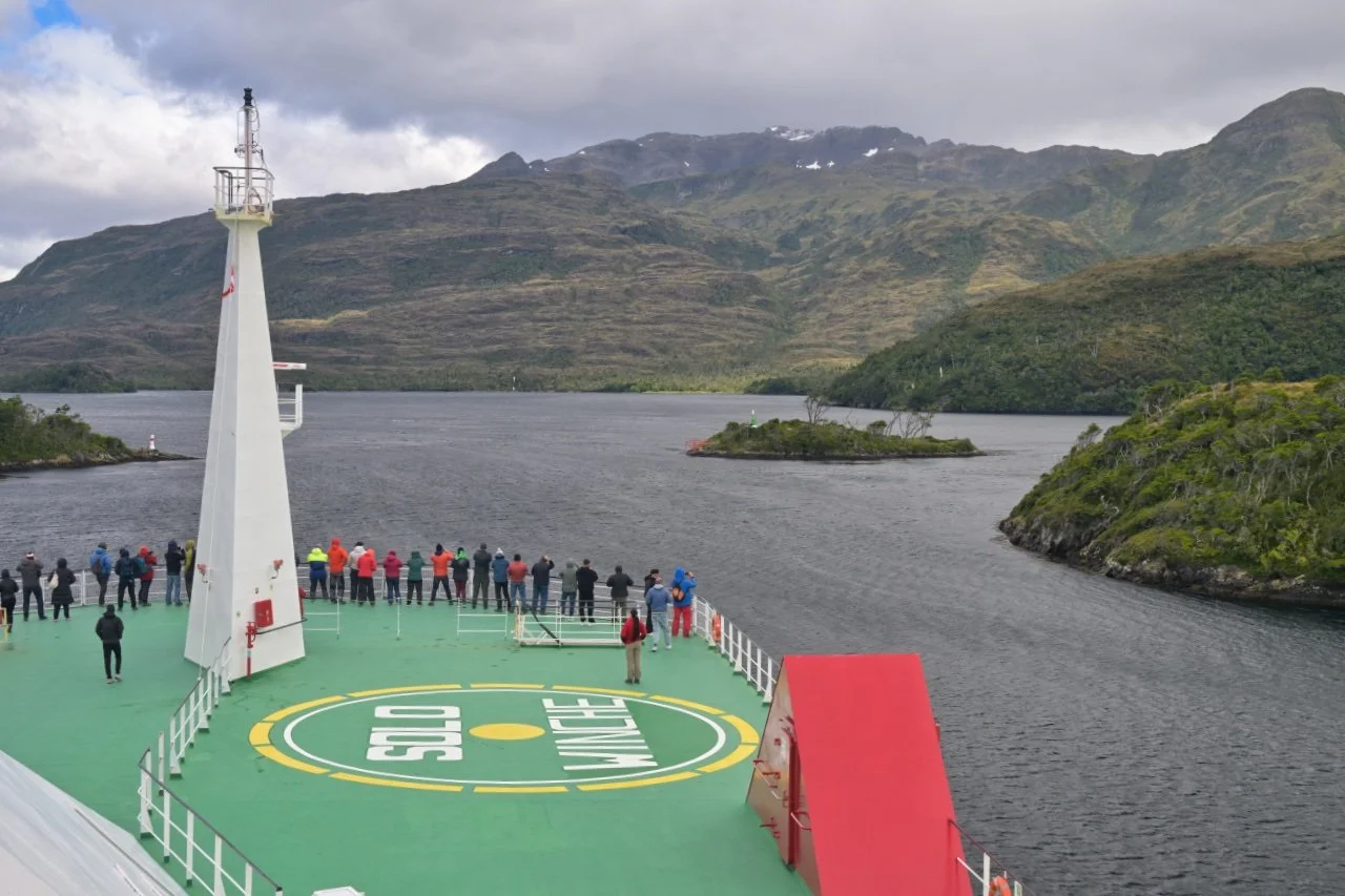 It was cold, rainy and very windy