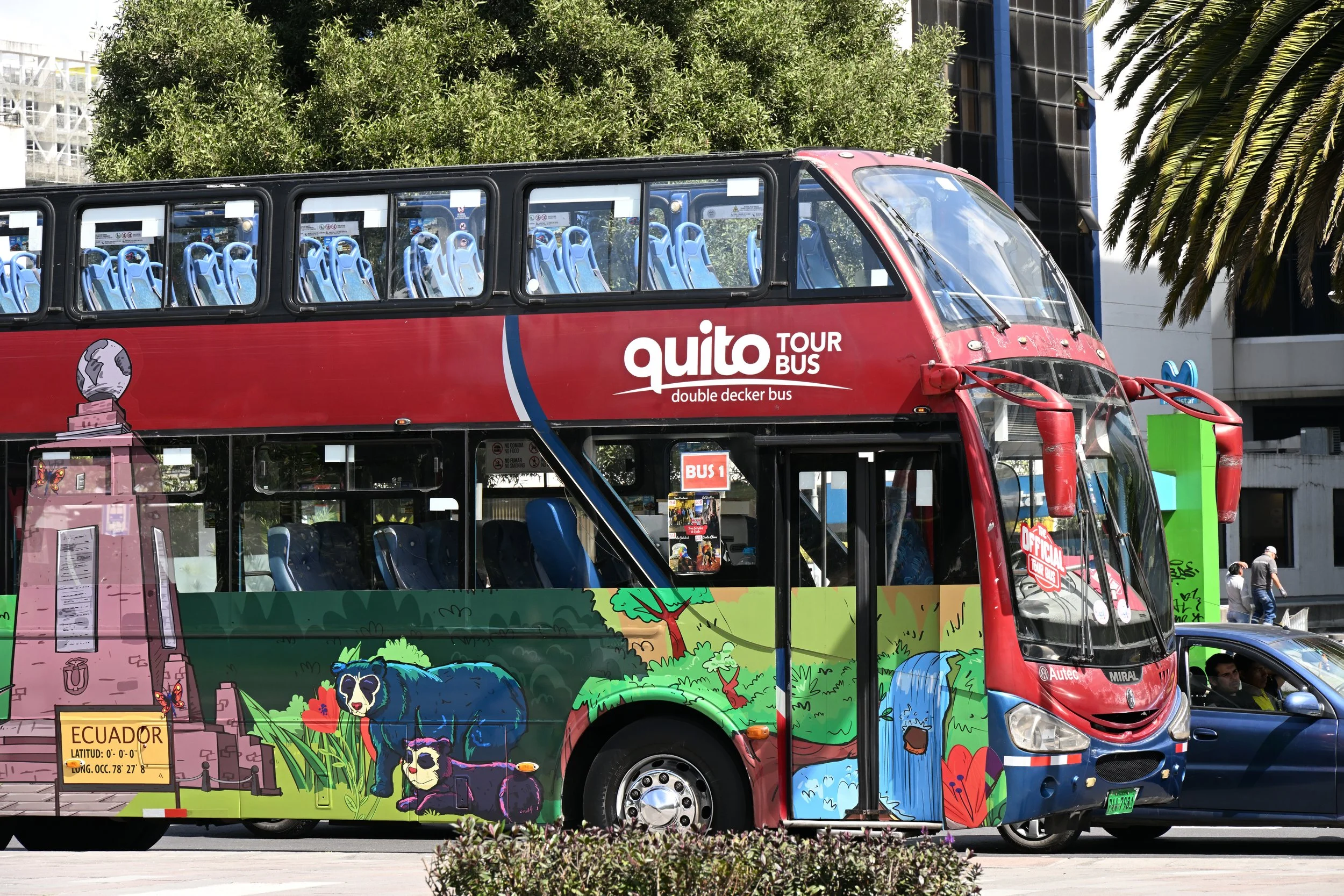 took a city bus tour