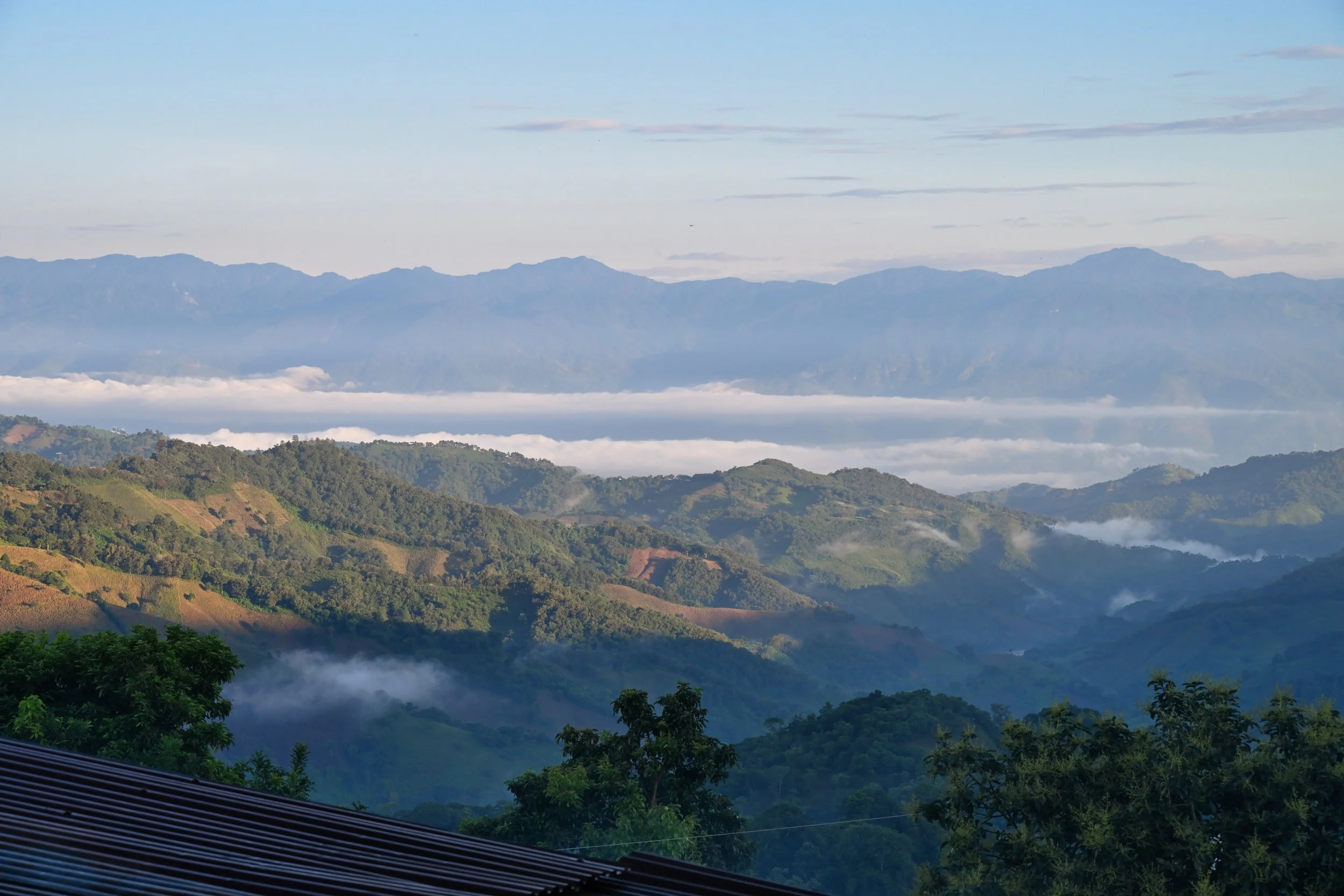 morning above La Union heading for HON border