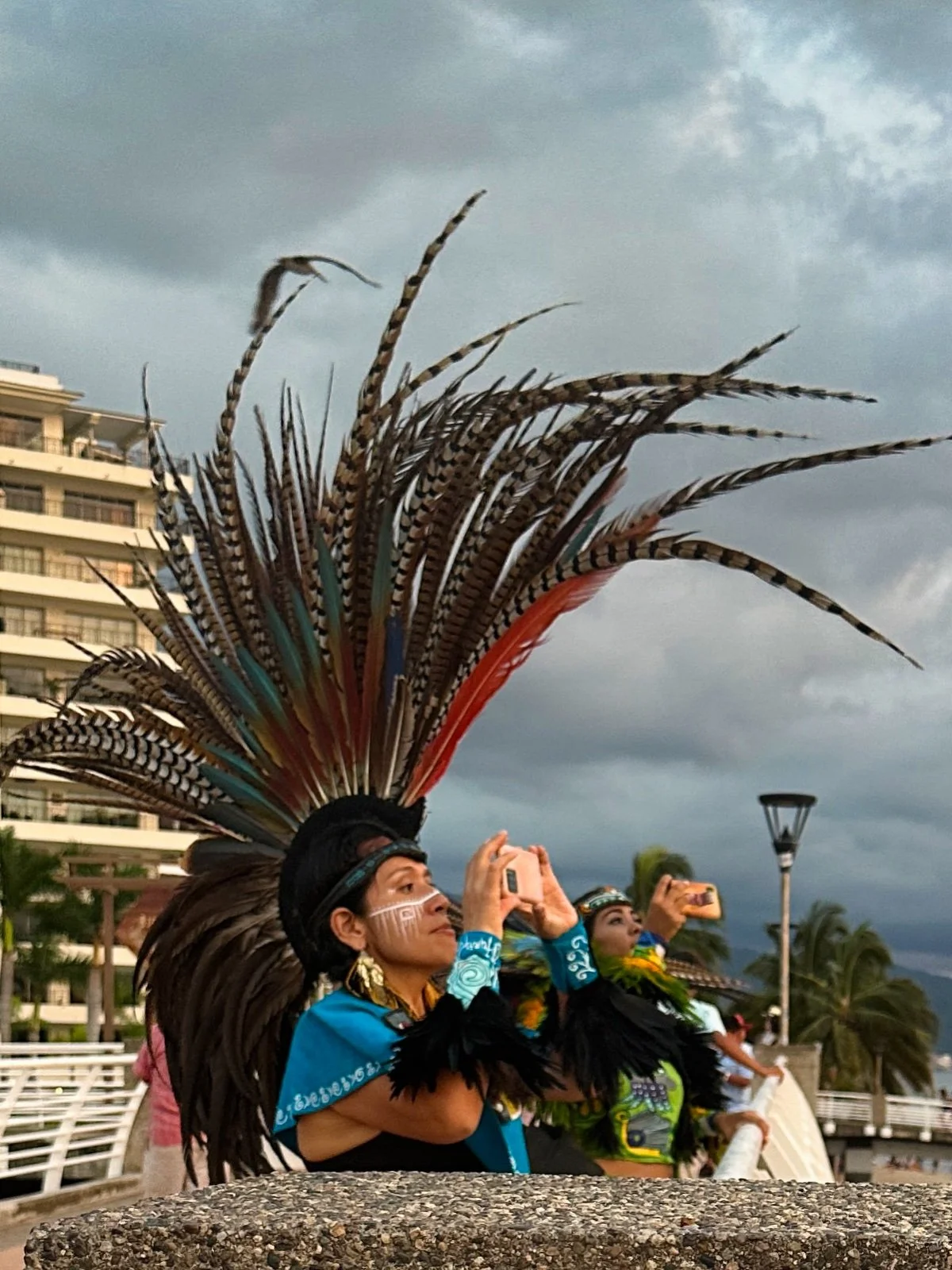 even local Godesses enjoy the sunset