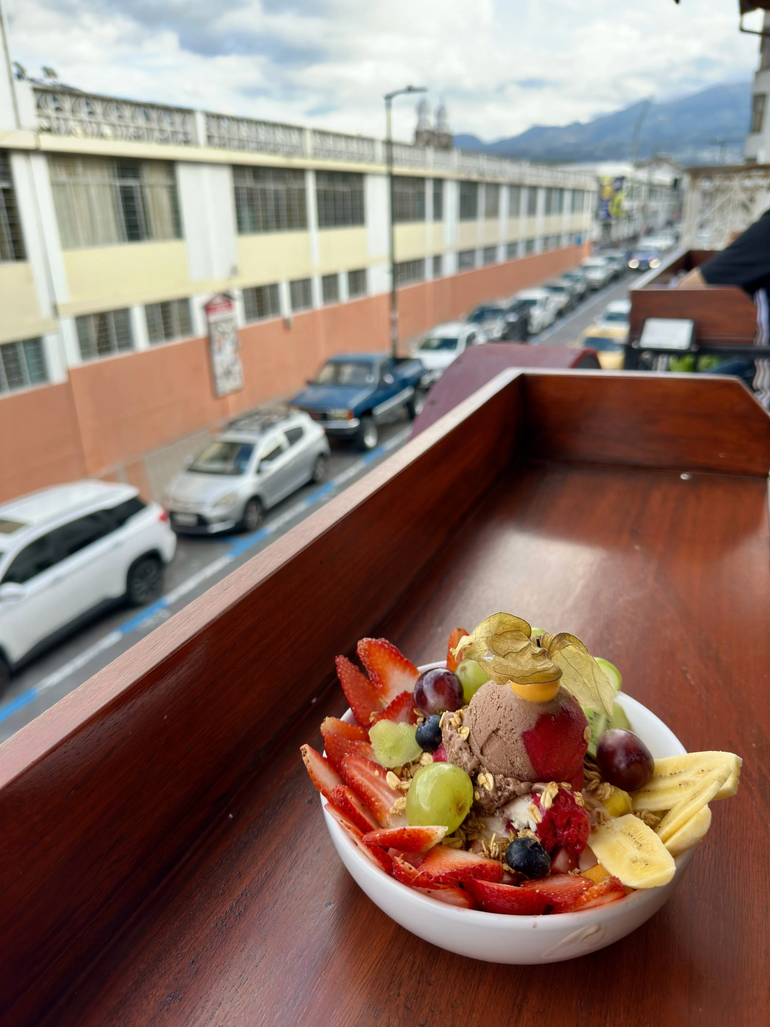 getting my fruits (and ice cream 🤭)