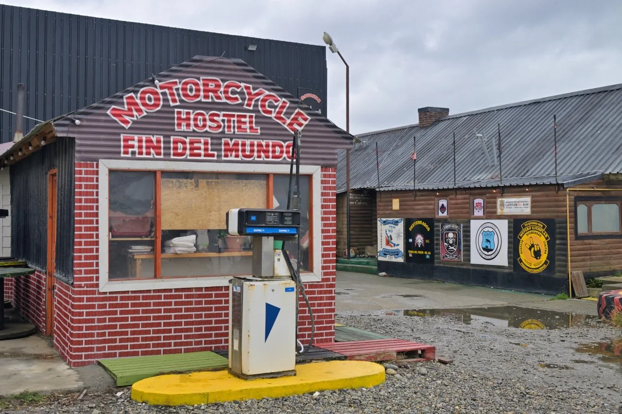 they even stole a gas pump somewhere ...