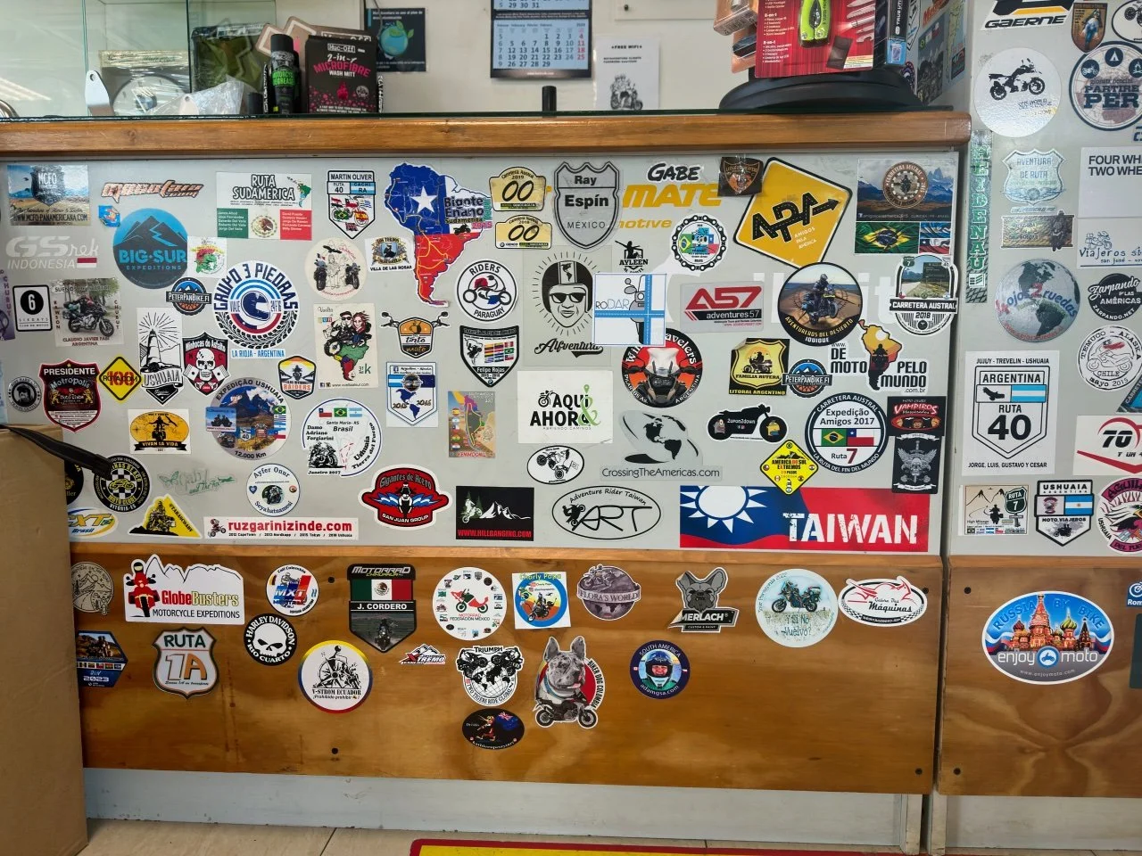  my sticker is there as well right at the bottom.