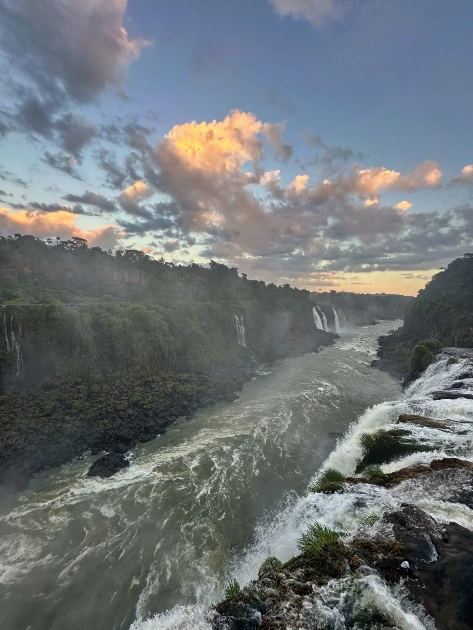  Looking downstream from the Falls