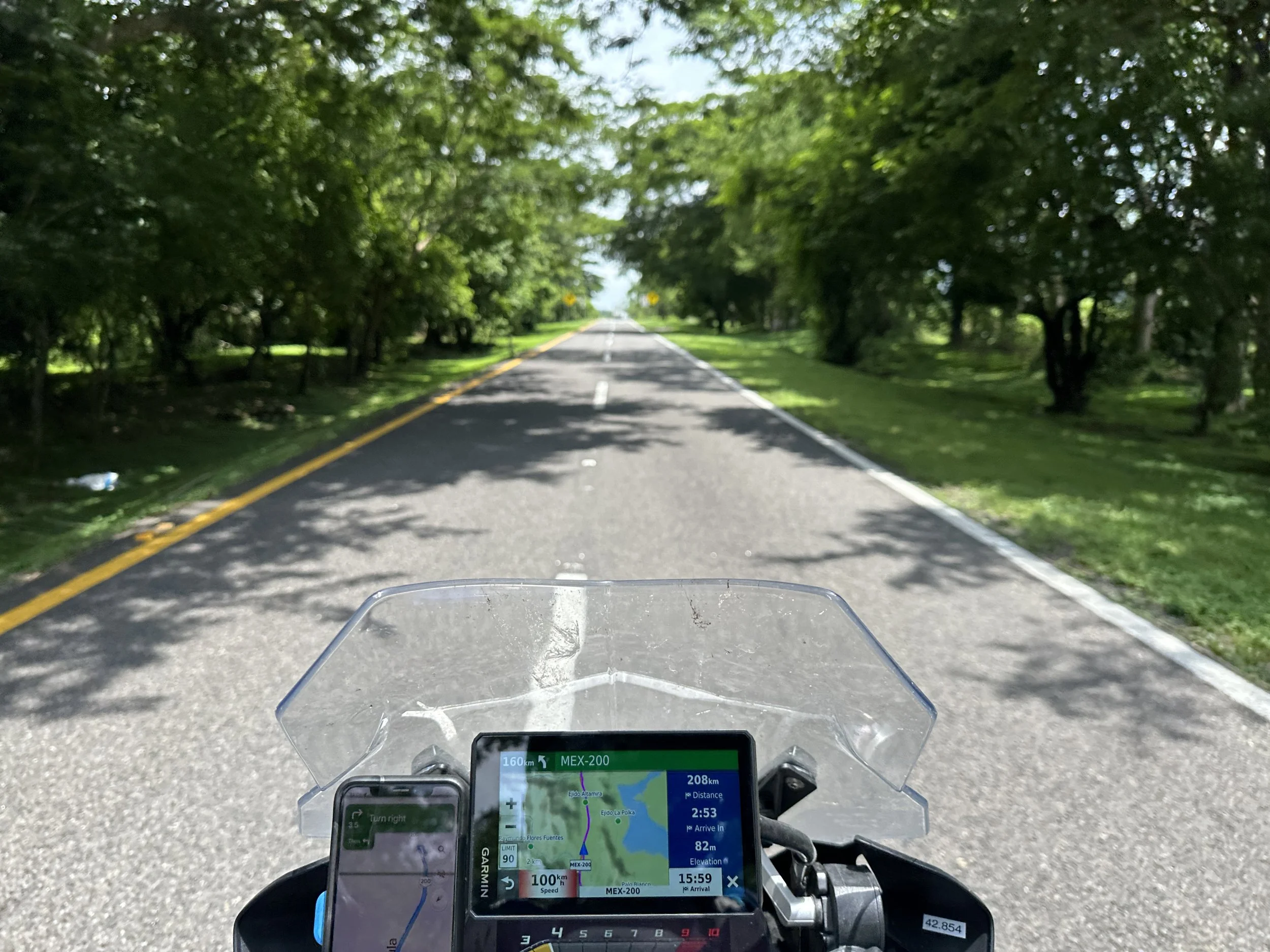 beautiful freeway to Tapachula