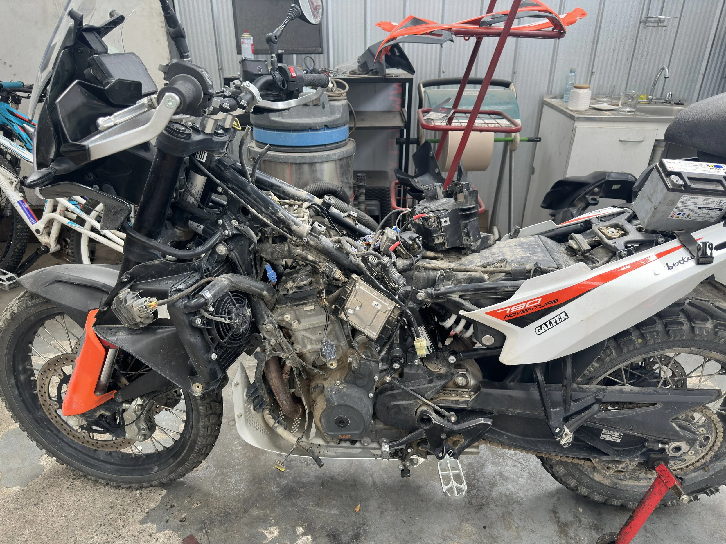  even KTM have problems over here