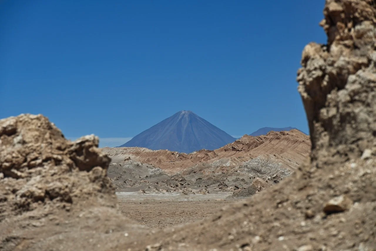  the volcano above San Pedro