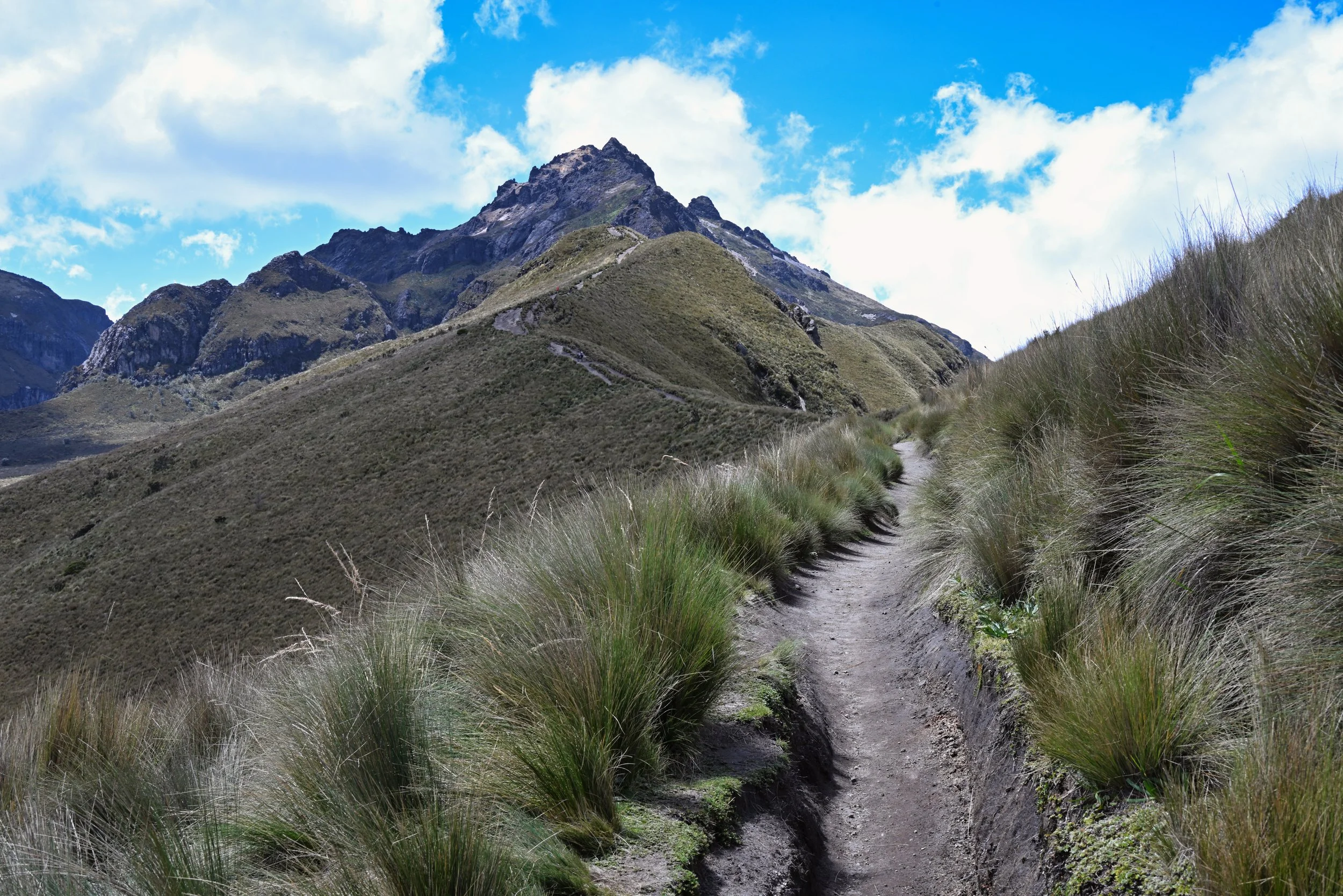 and off I go. Slowly, very slowly 