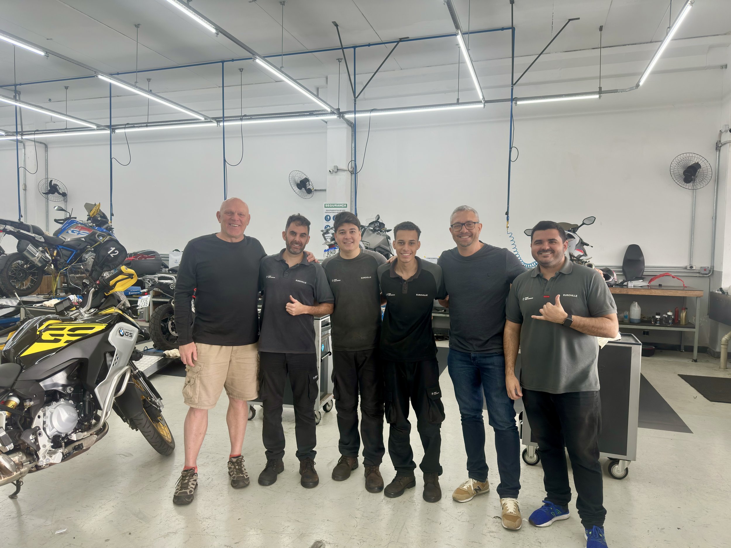  guys from the service department