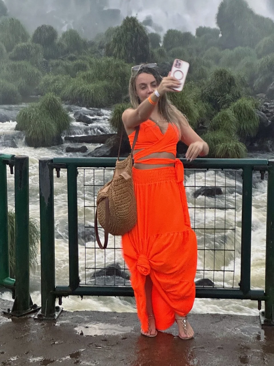  it was hard to miss this girl.