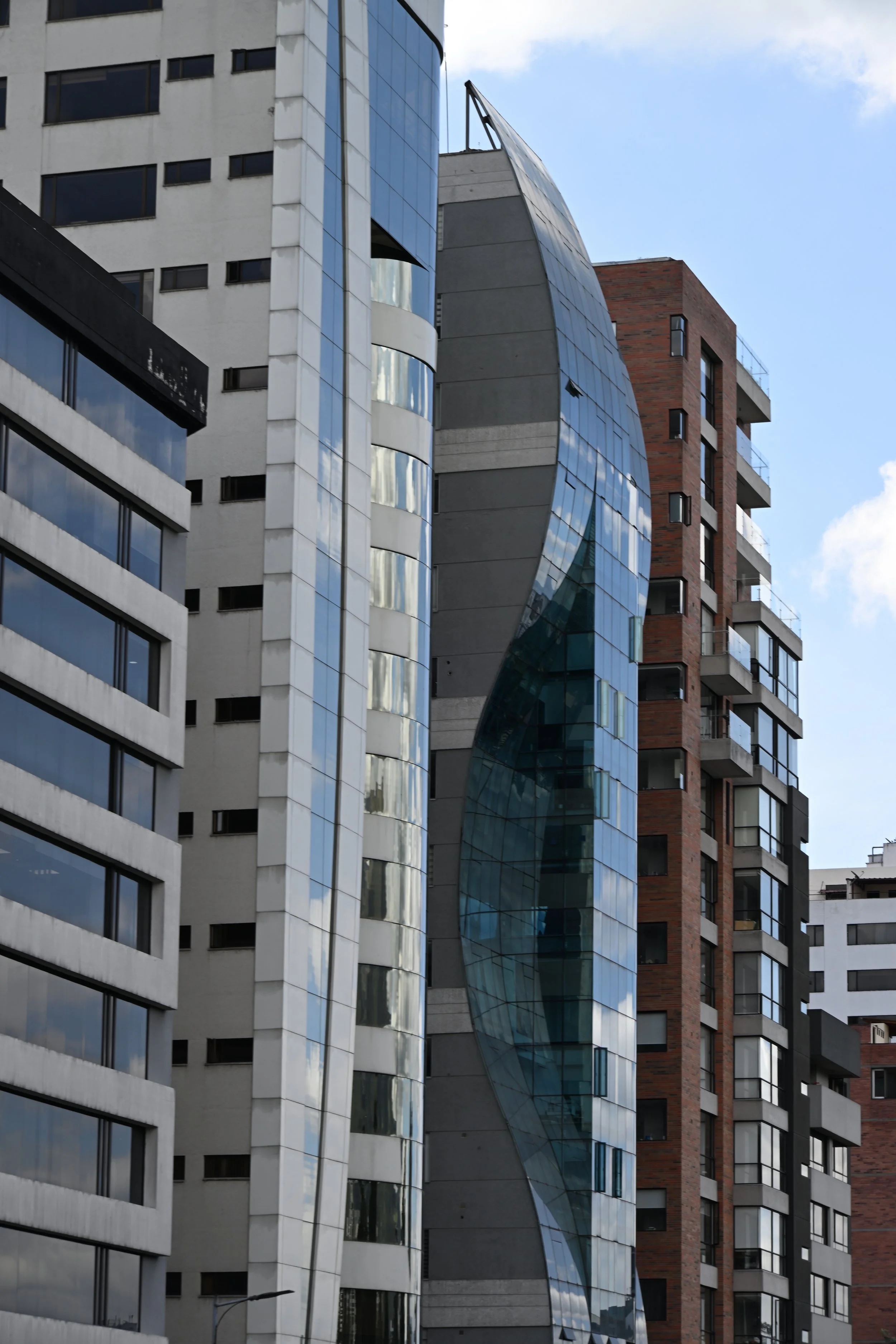 my building, the crooked one