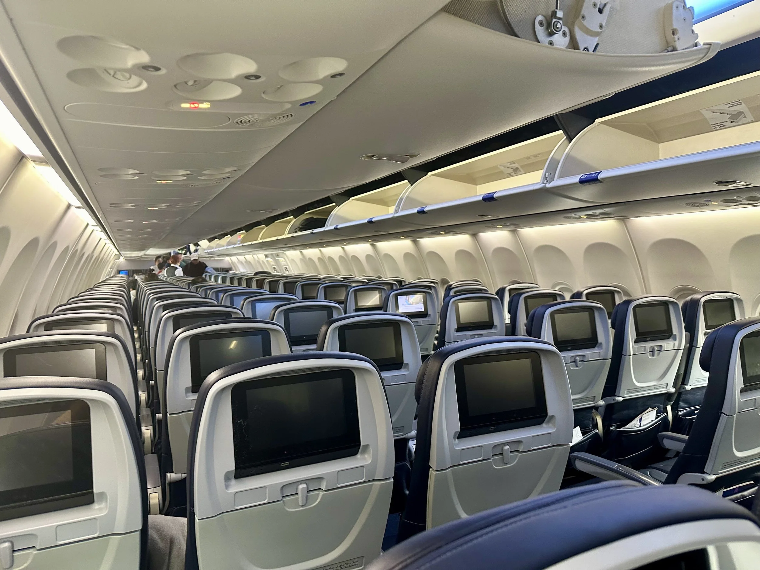 my favourite seats, all the way in the back