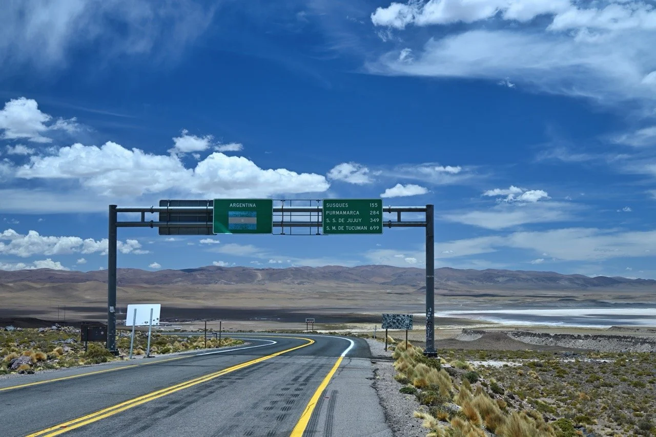 this is Argentina border