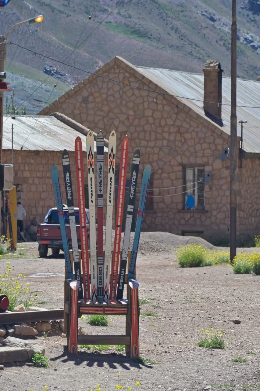  Those were perfect skis