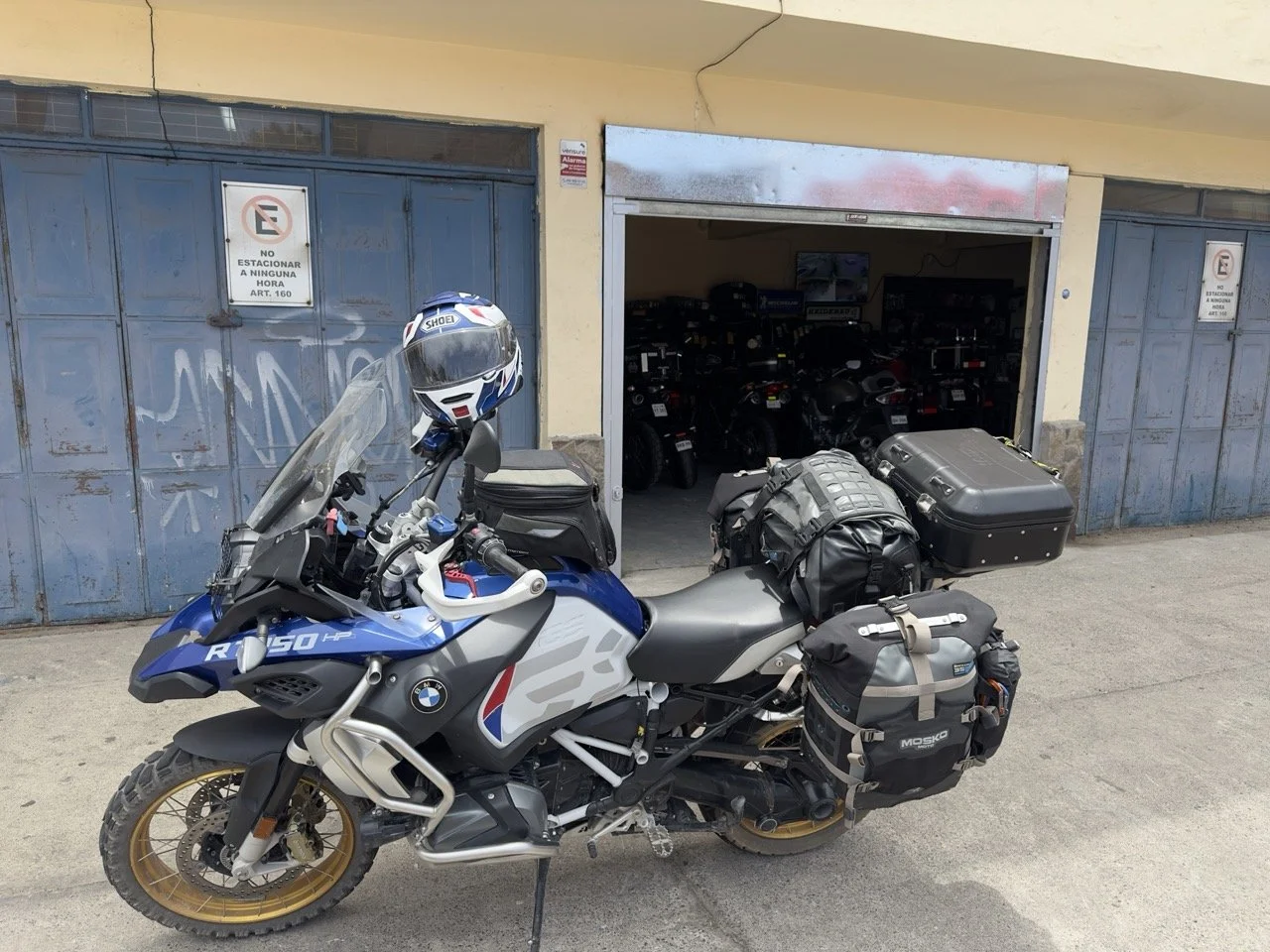 The bike shop. Very unassuming.