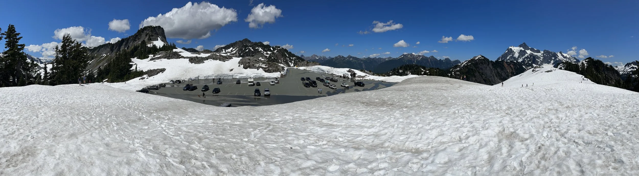 lots of snow in July!