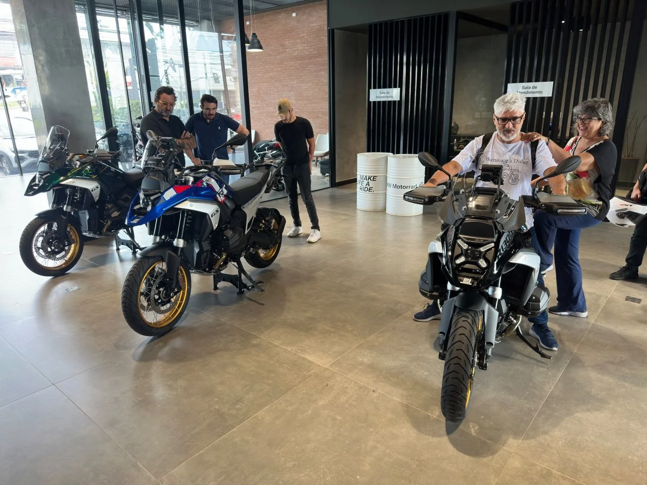  All three models together