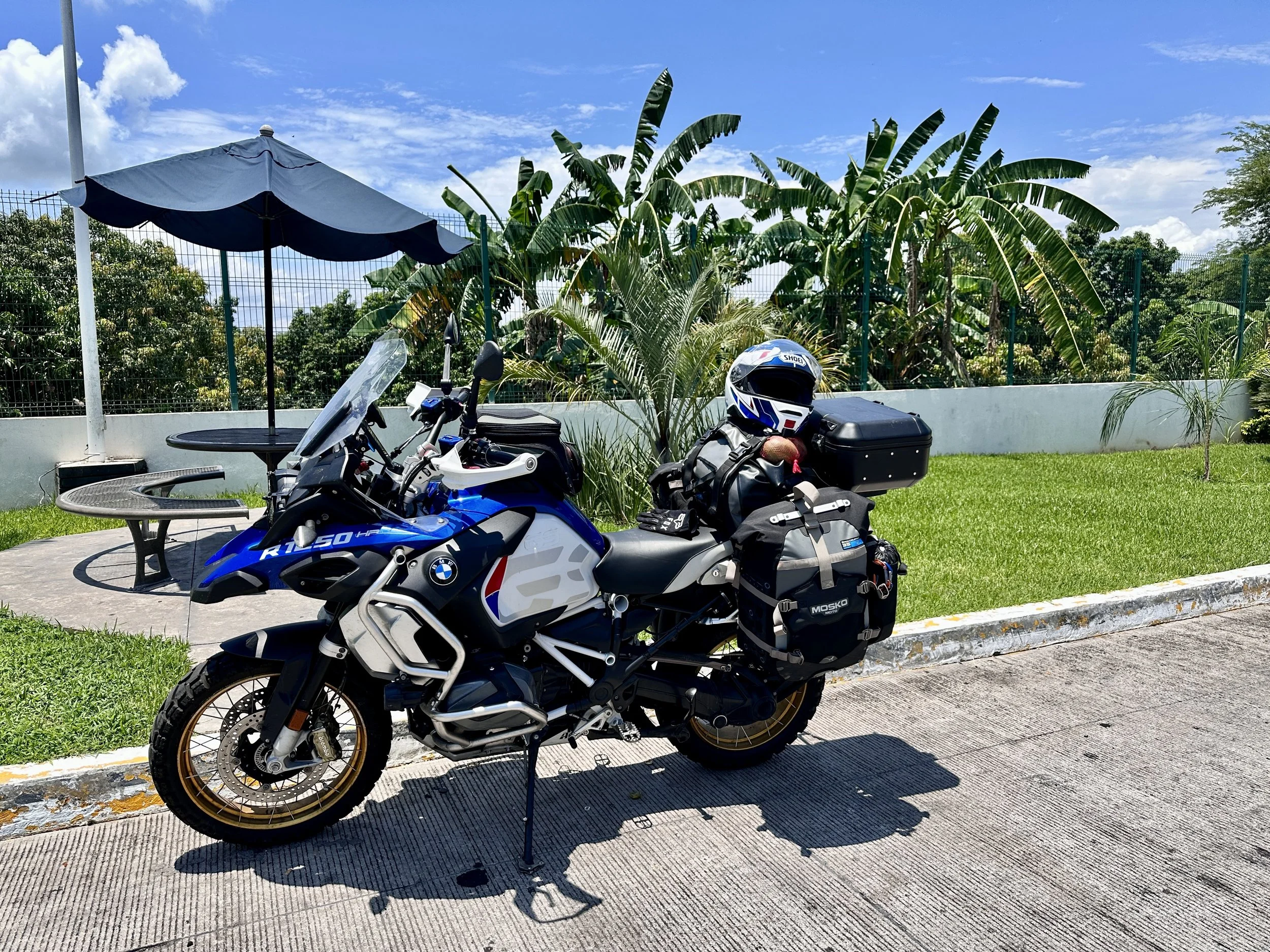 taking a break from the heat