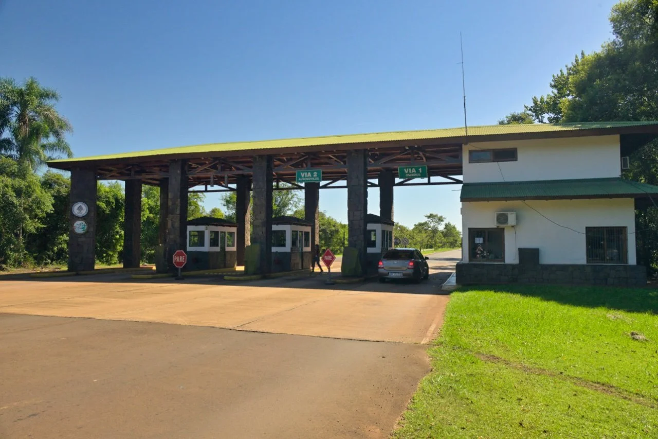 the gates to the park