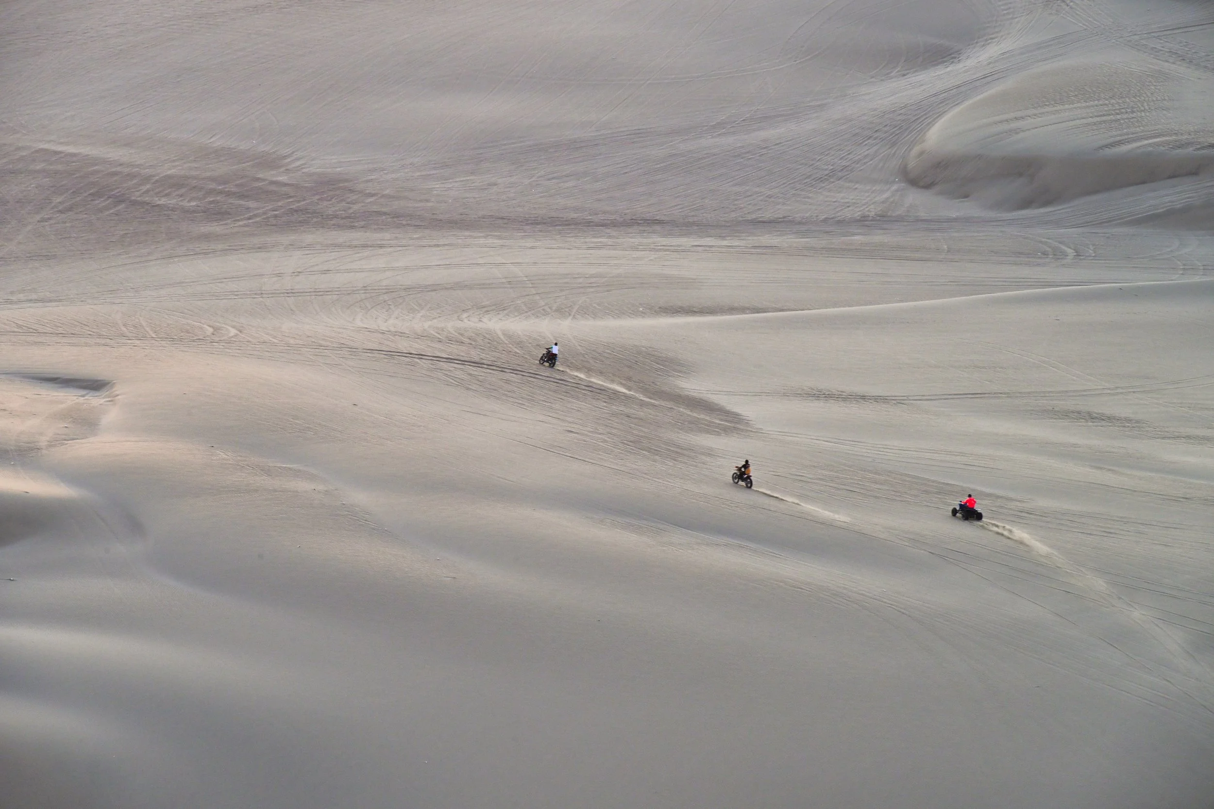 ripping it in the dunes