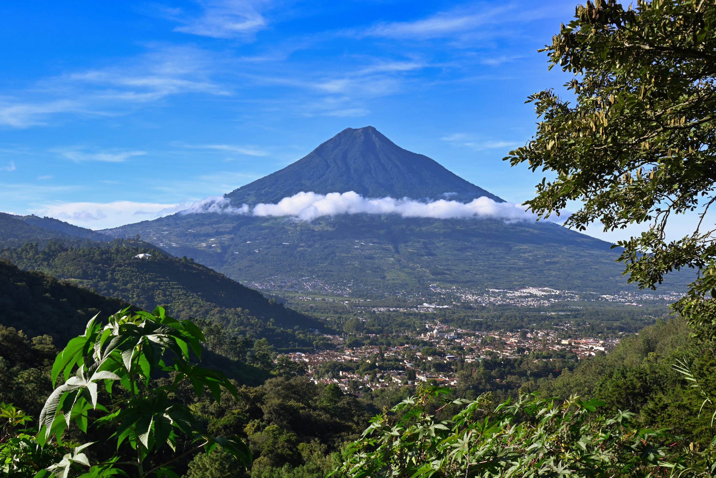 volcano La Agua south of Antigua