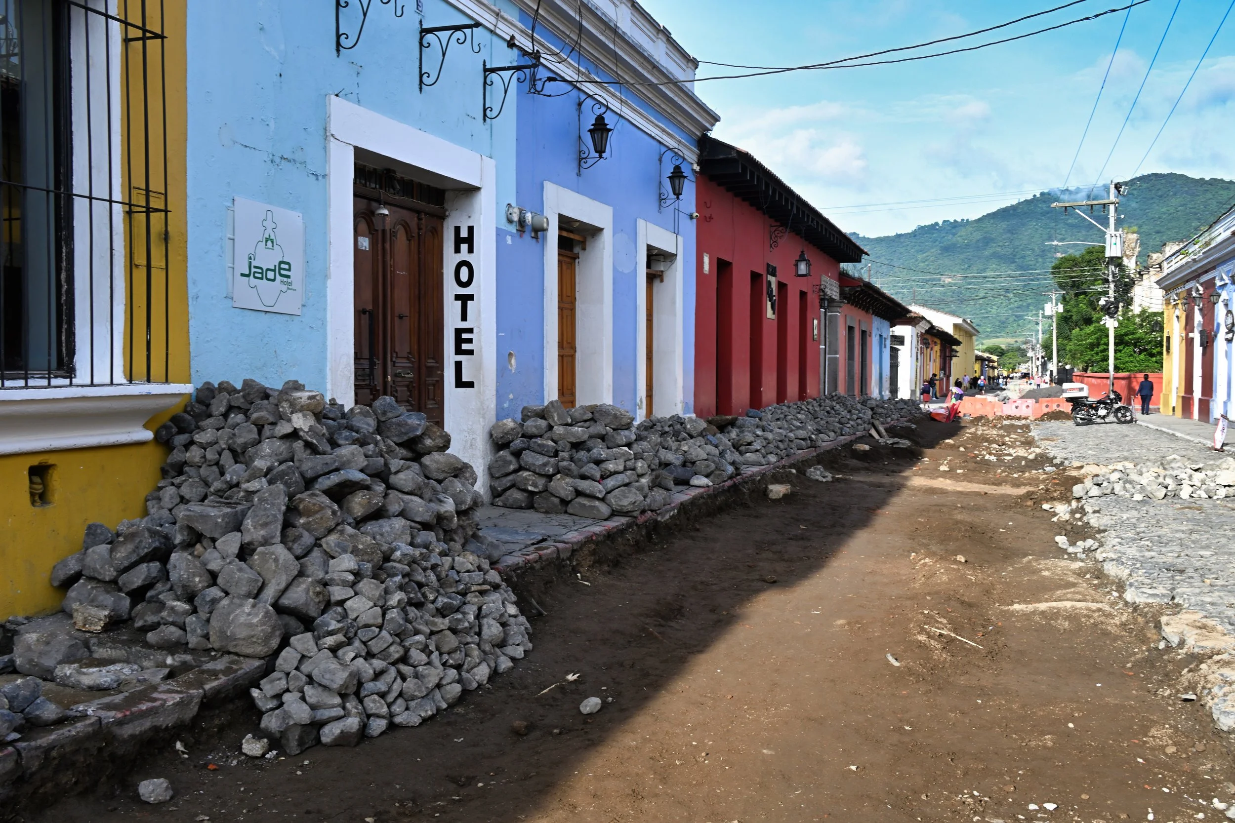 "repaving" the streets