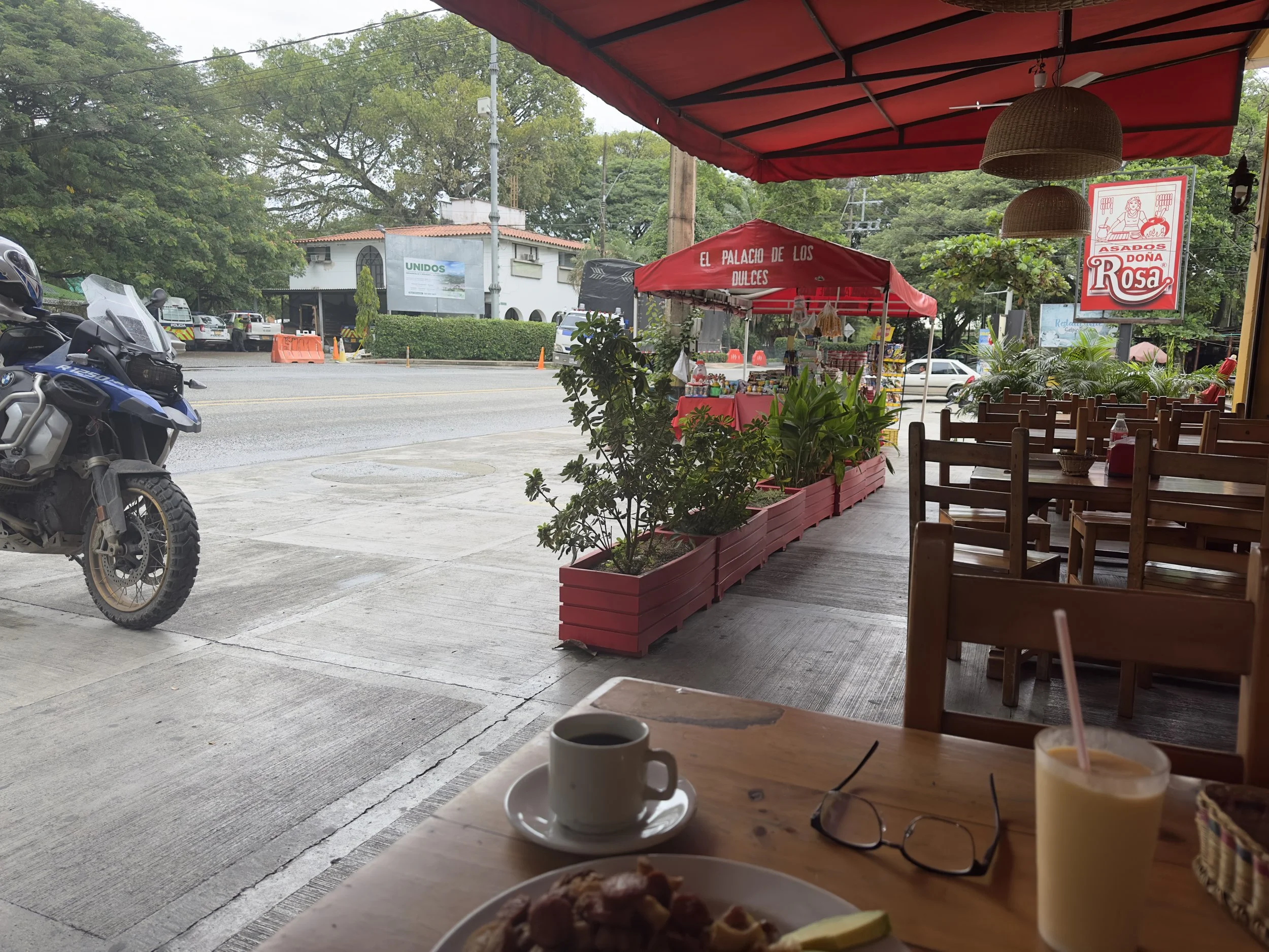 stopping for breakfast