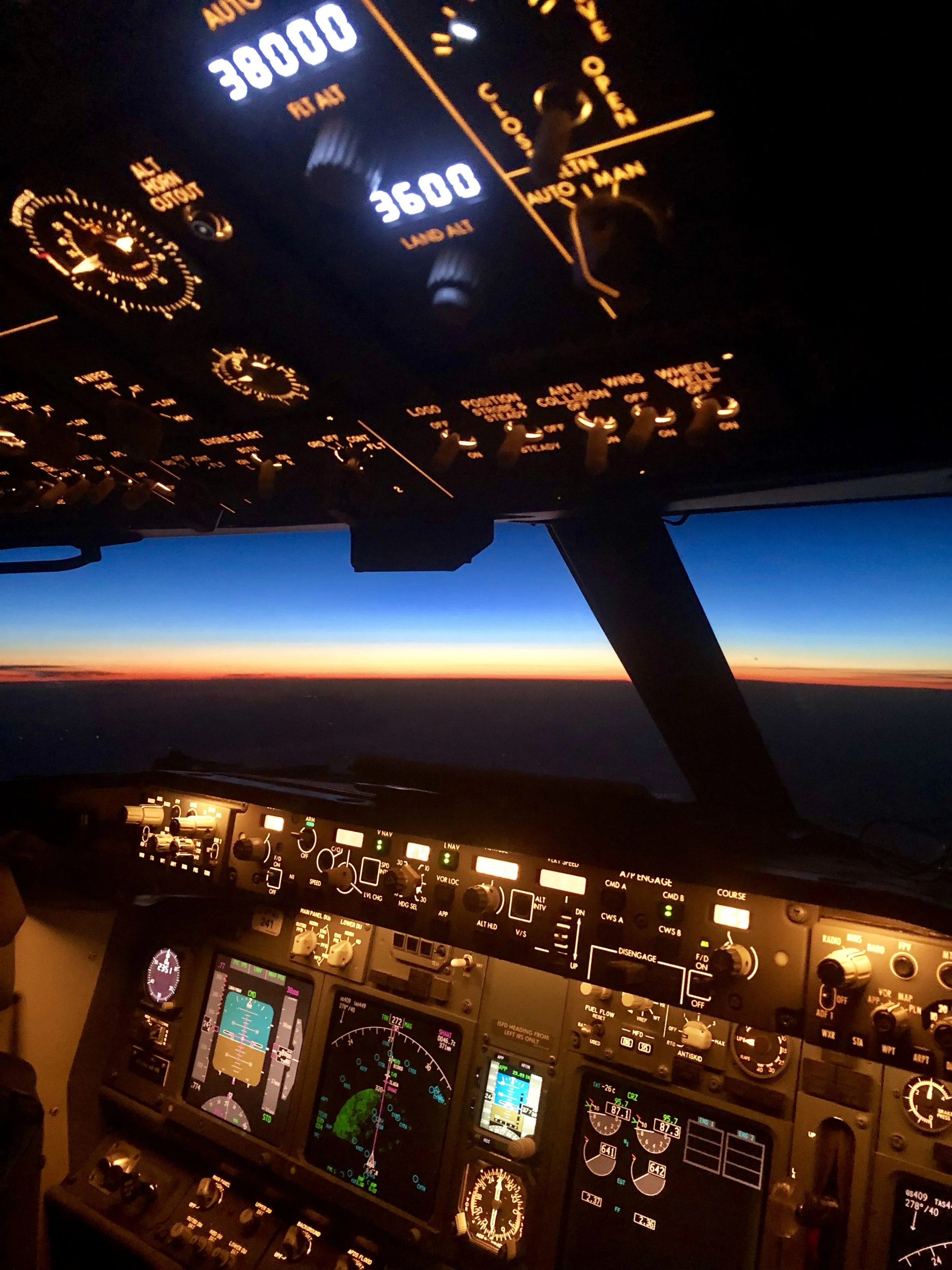 coming home at sunrise
