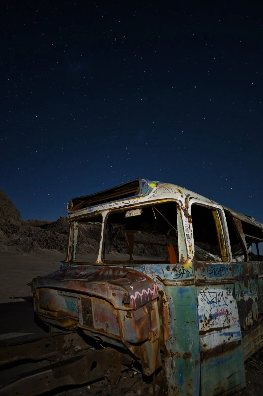  the front end of the bus