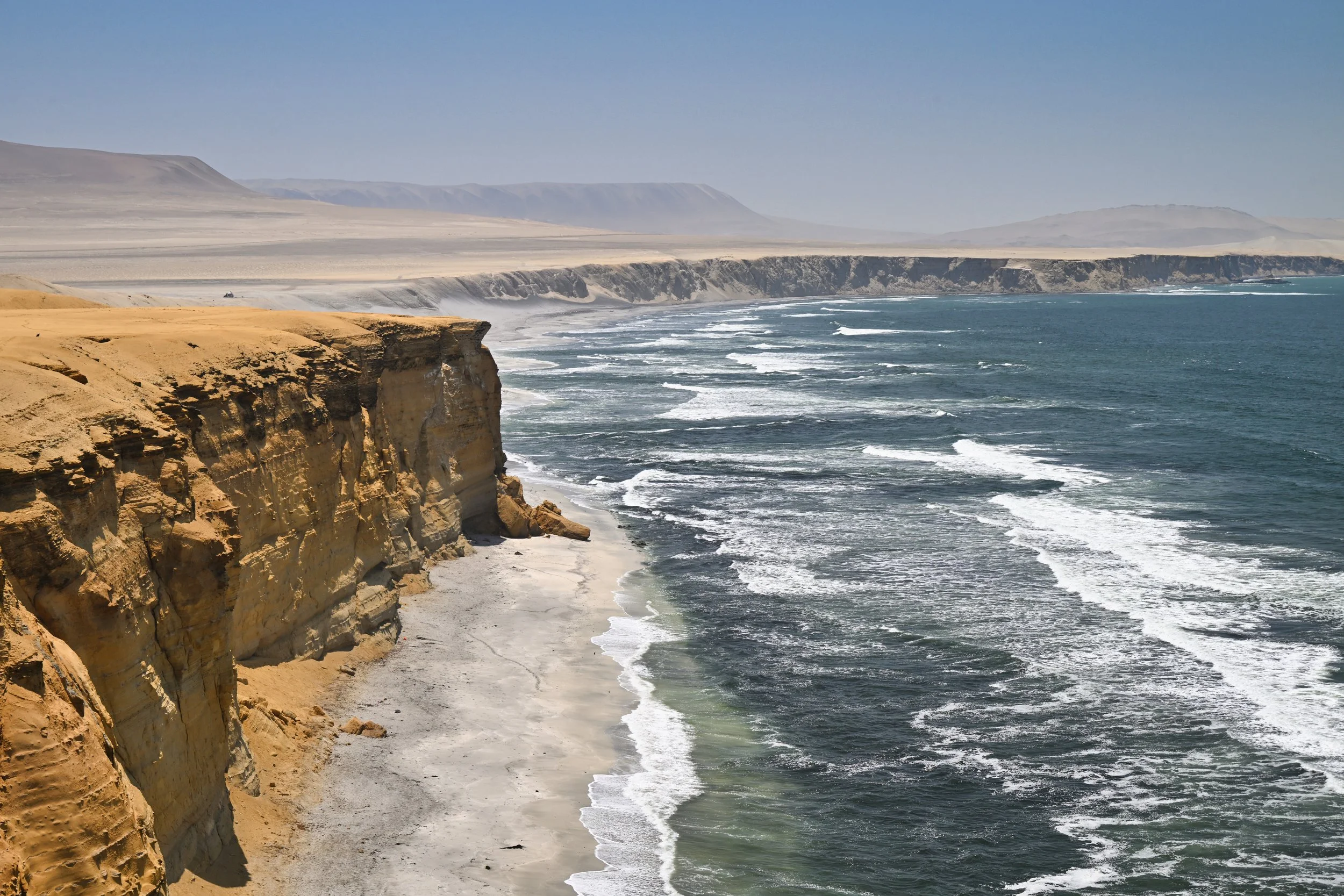 the other way, looking south. Nice view